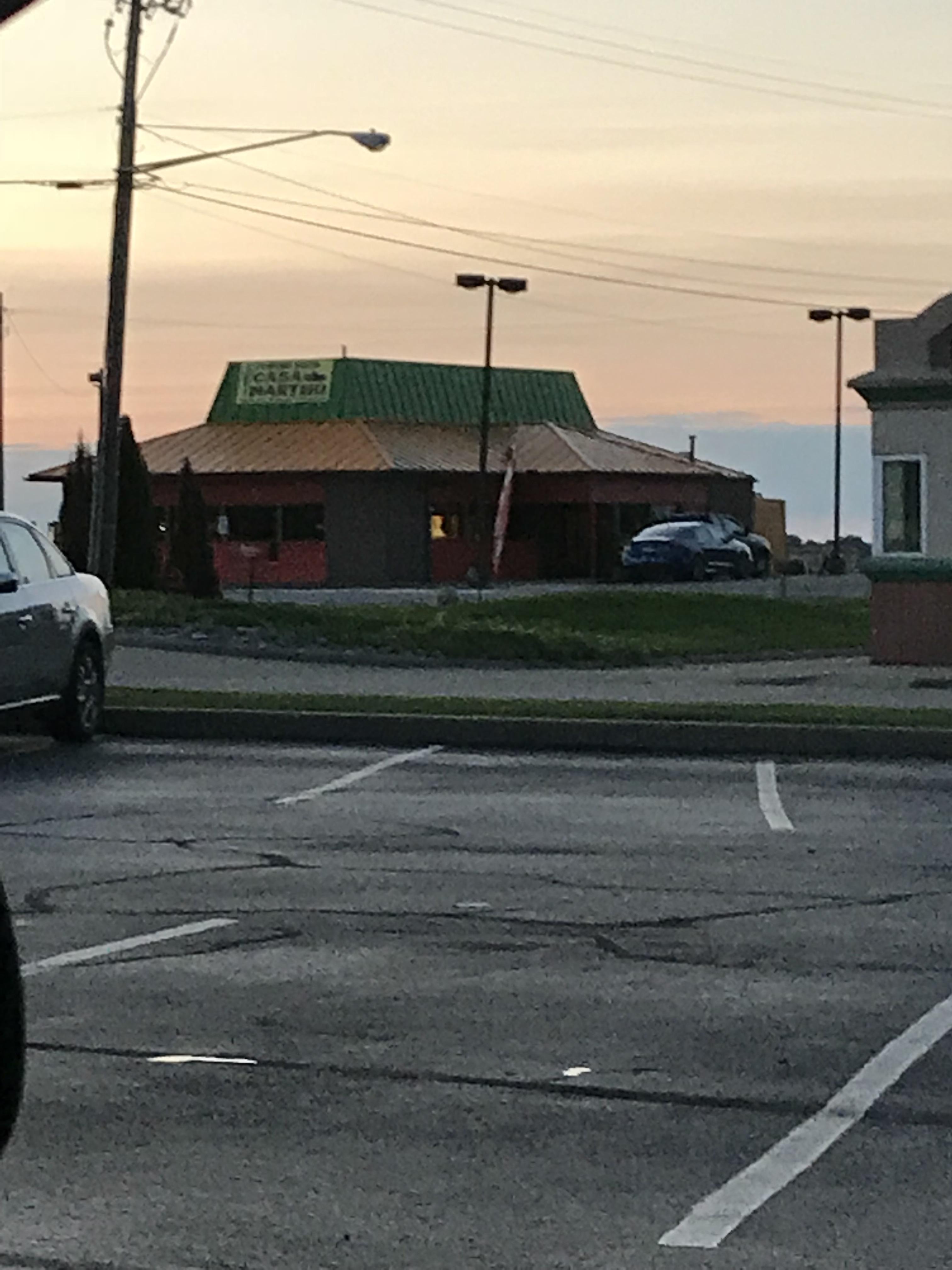 A poor quality picture of a Mexican restaurant in Dry Ridge, KY r