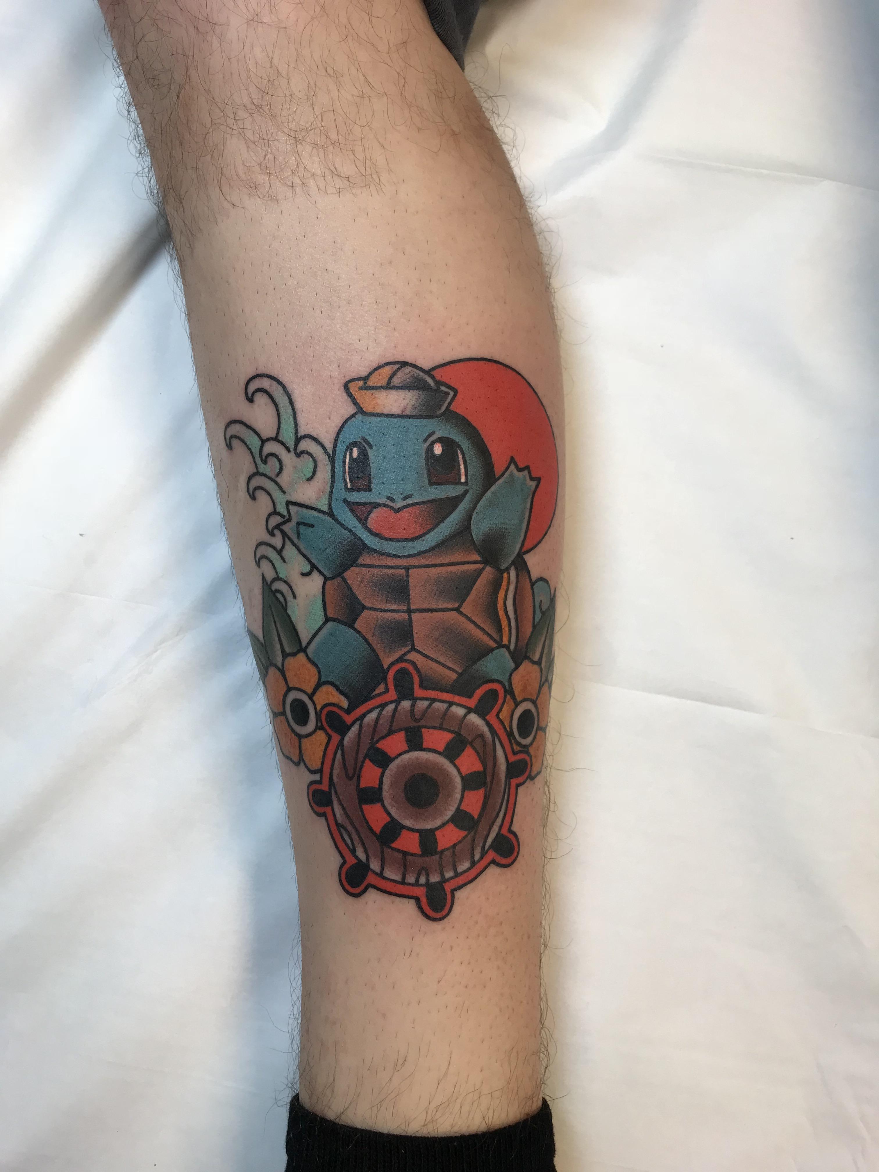 Sailor Squirtle [Arron Buckholtz Ink City Tattoo, Bonney