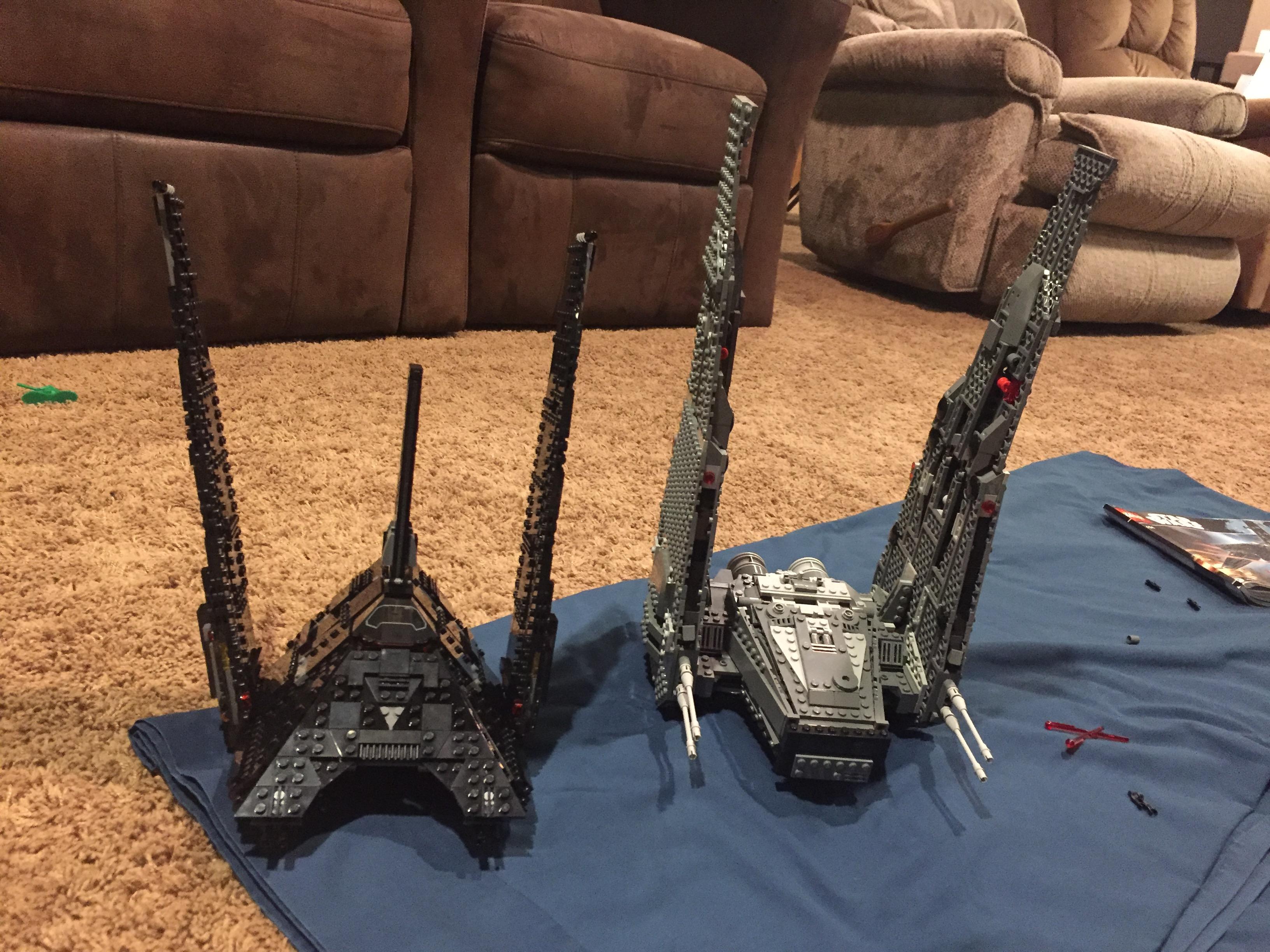 Kylo Ren's Ship vs Krennic's Imperial Shuttle StarWars