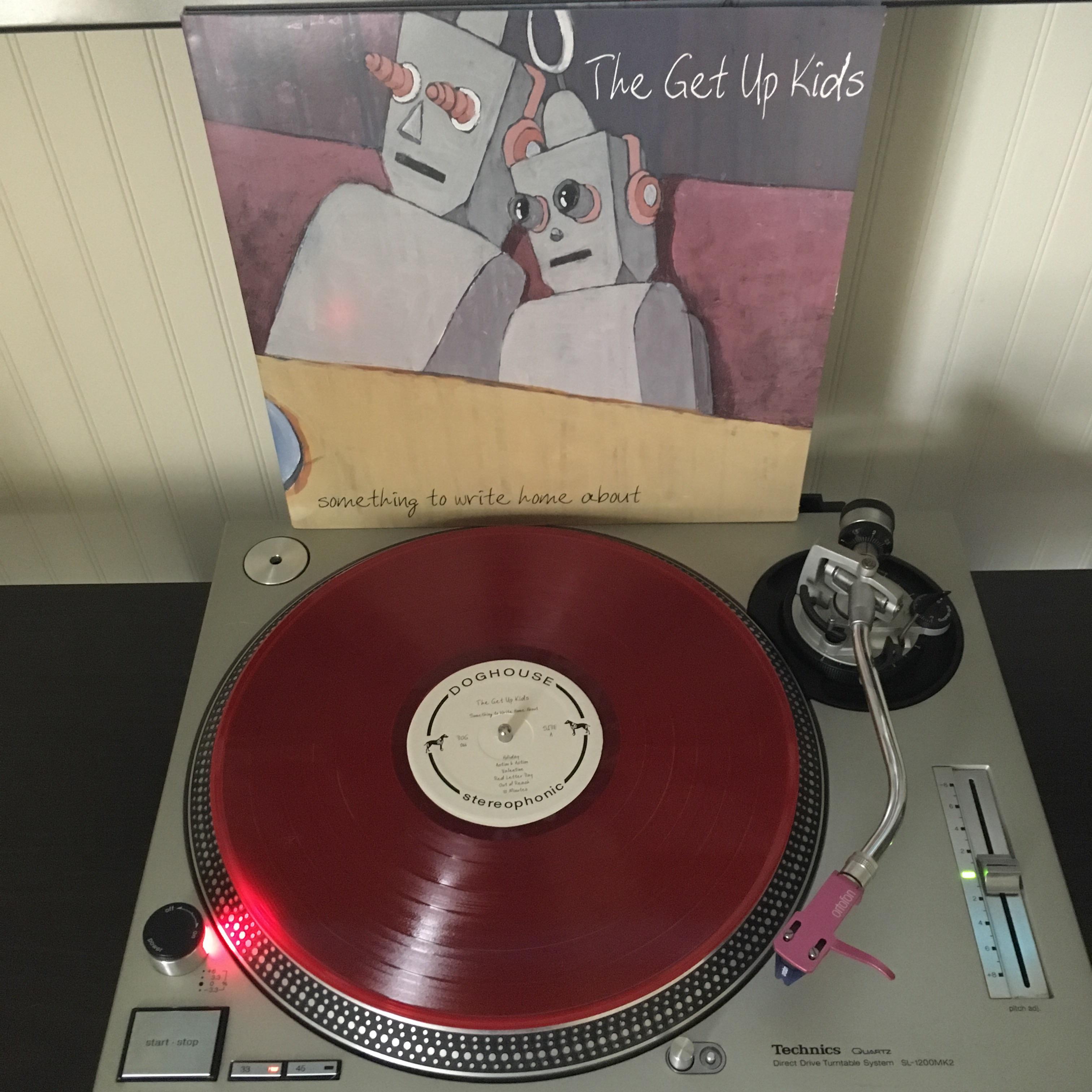 The Get Up Kids Something to Write Home About 1st edition on trans