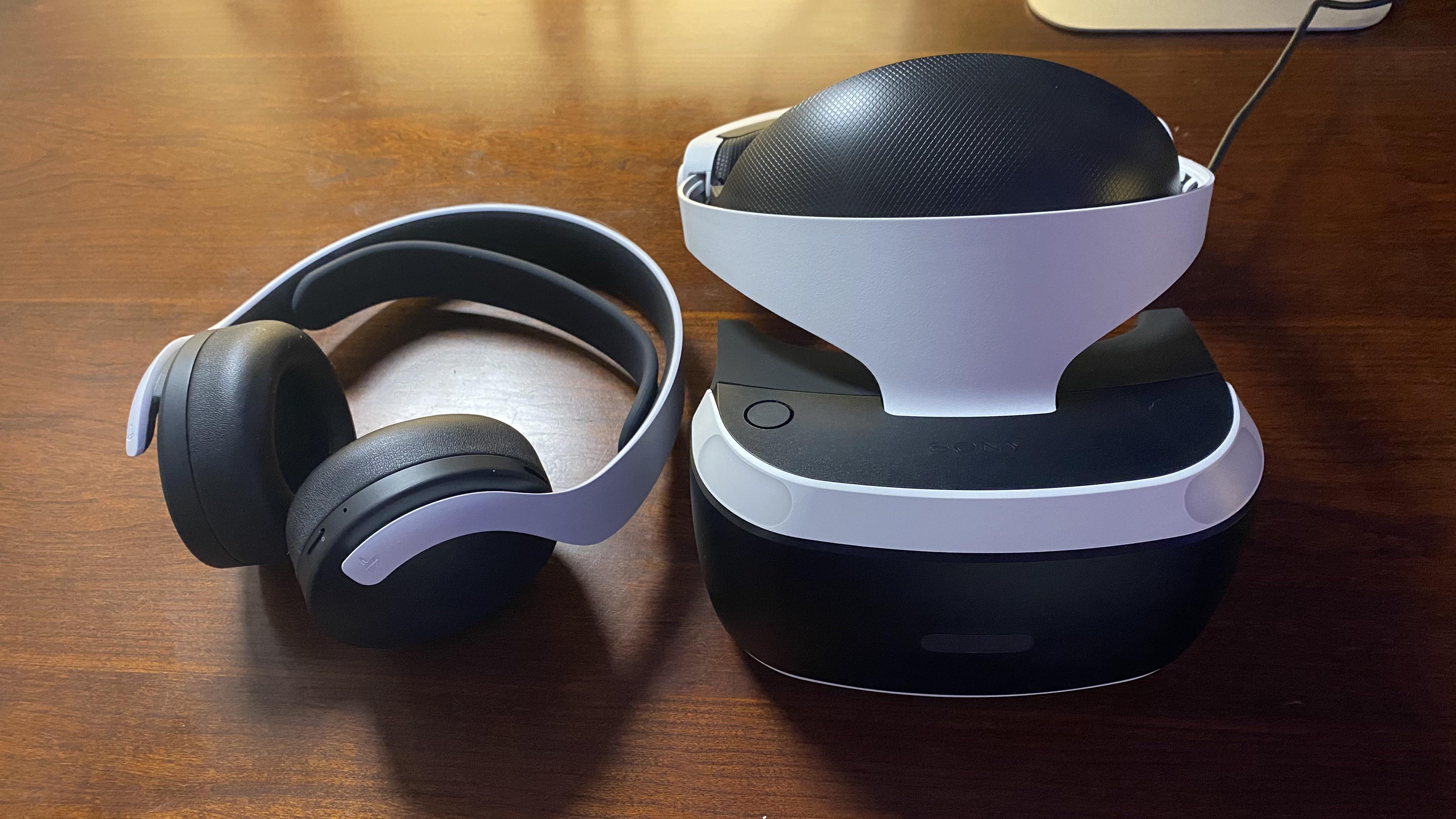 Both arrived on the same day. PSVR