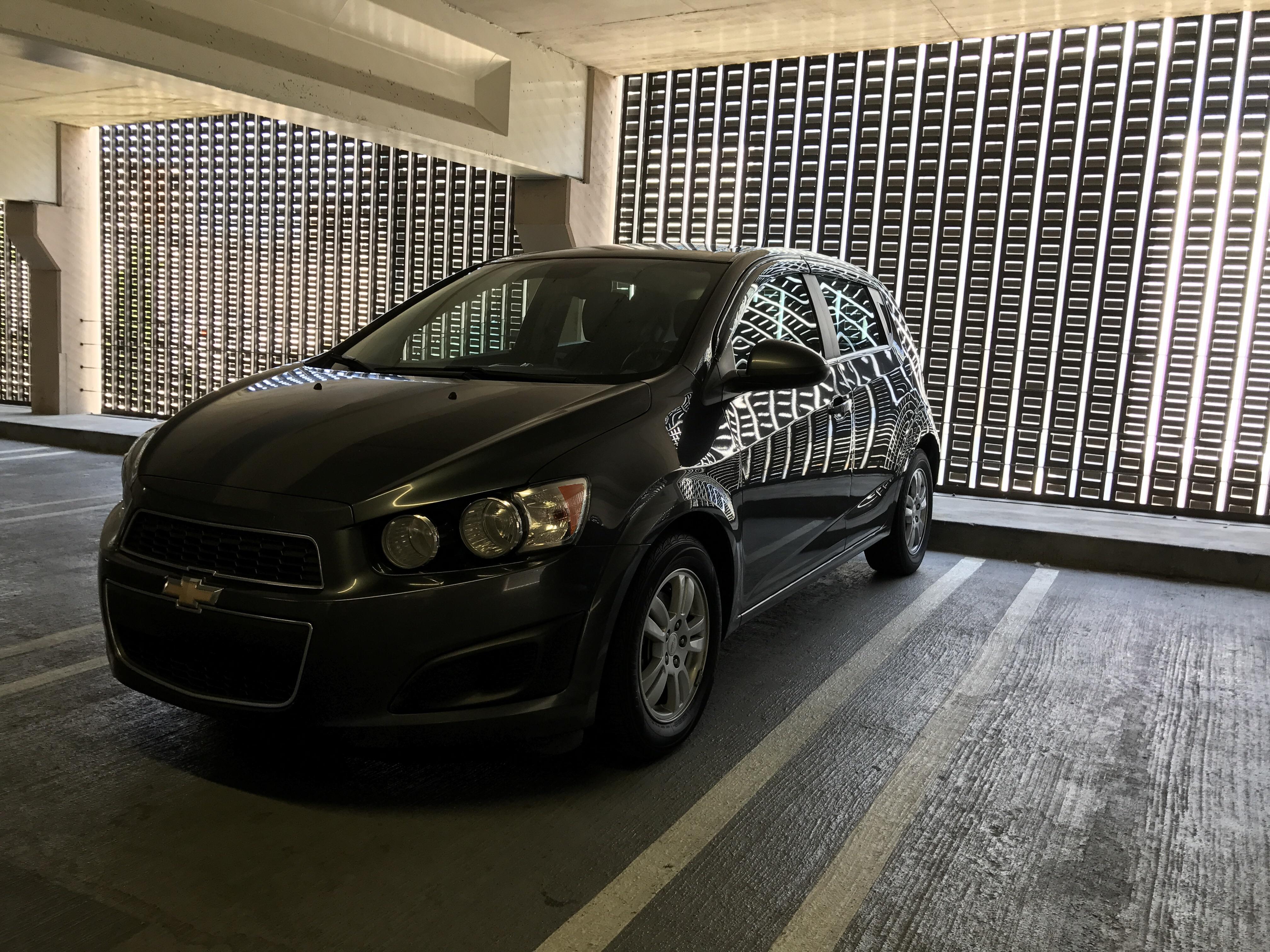 My new-to-me Chevrolet Sonic Hatch. Still don't know what to name it
