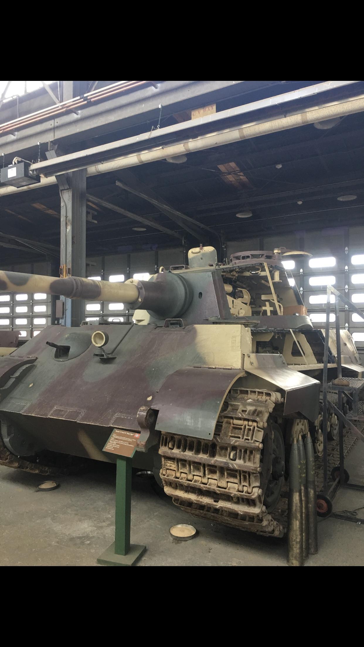 King Tiger cutaway. FT Benning restoration yard. r/TankPorn