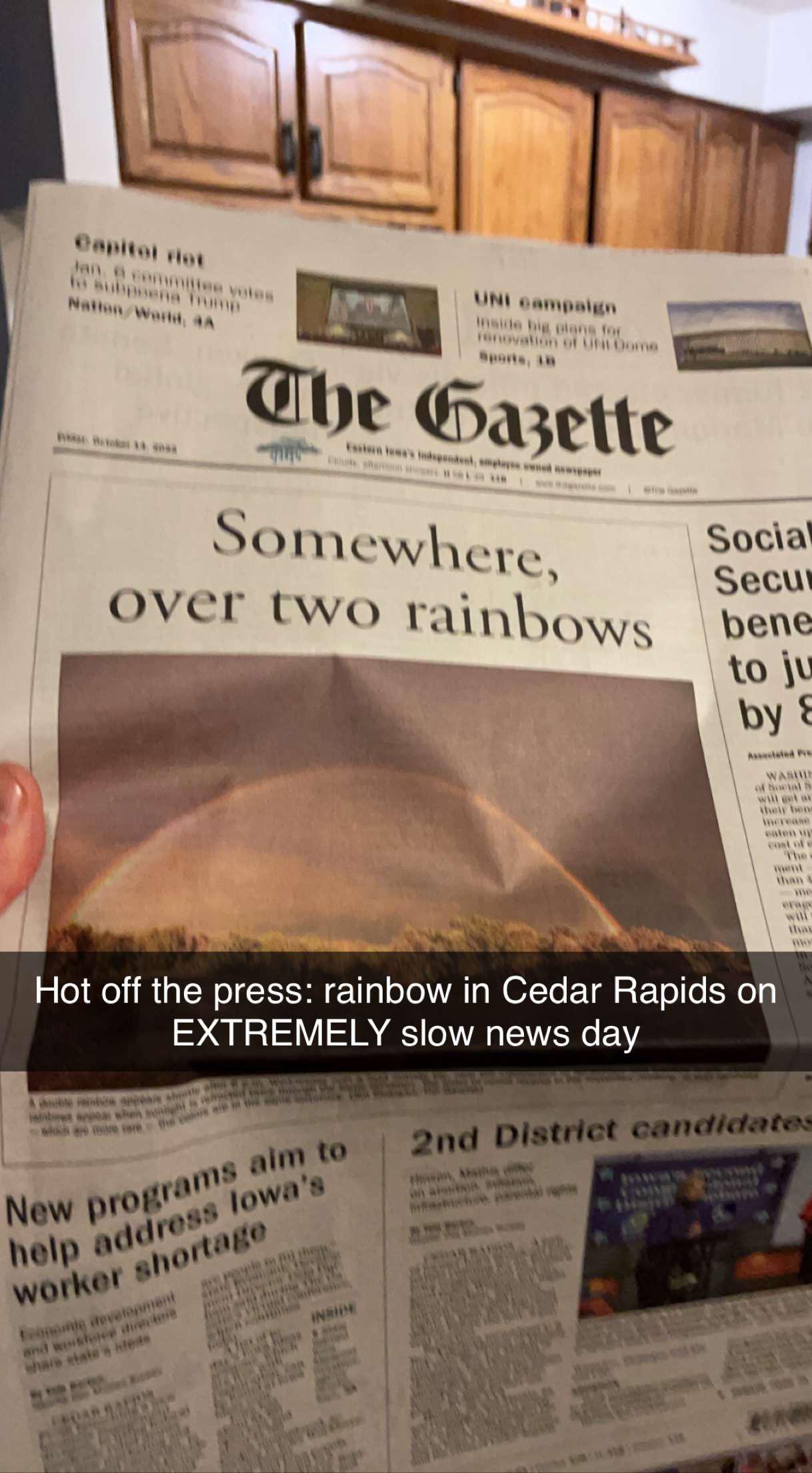 Slow news day r/cedarrapids