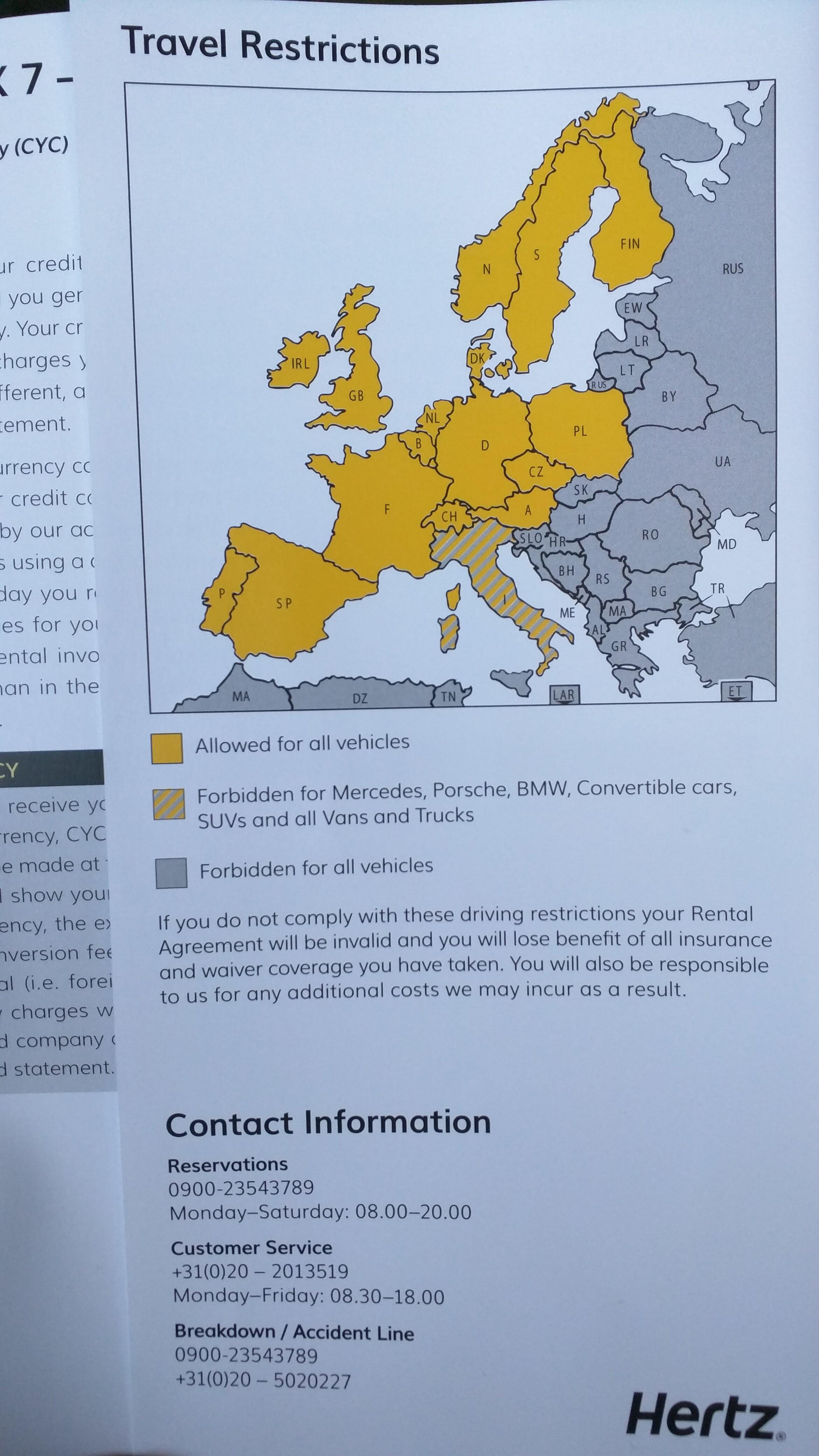 Renting a car in Europe. Why is Italy so special? r/europe