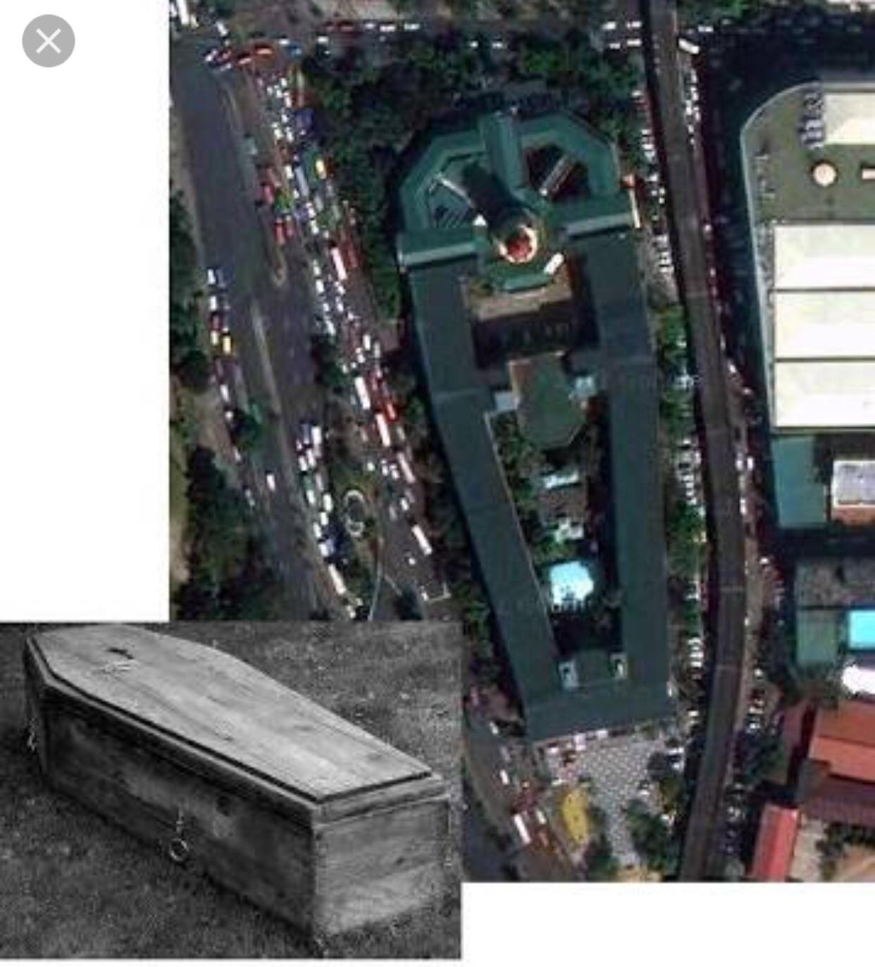 Manila City Hall’s top view. r/evilbuildings