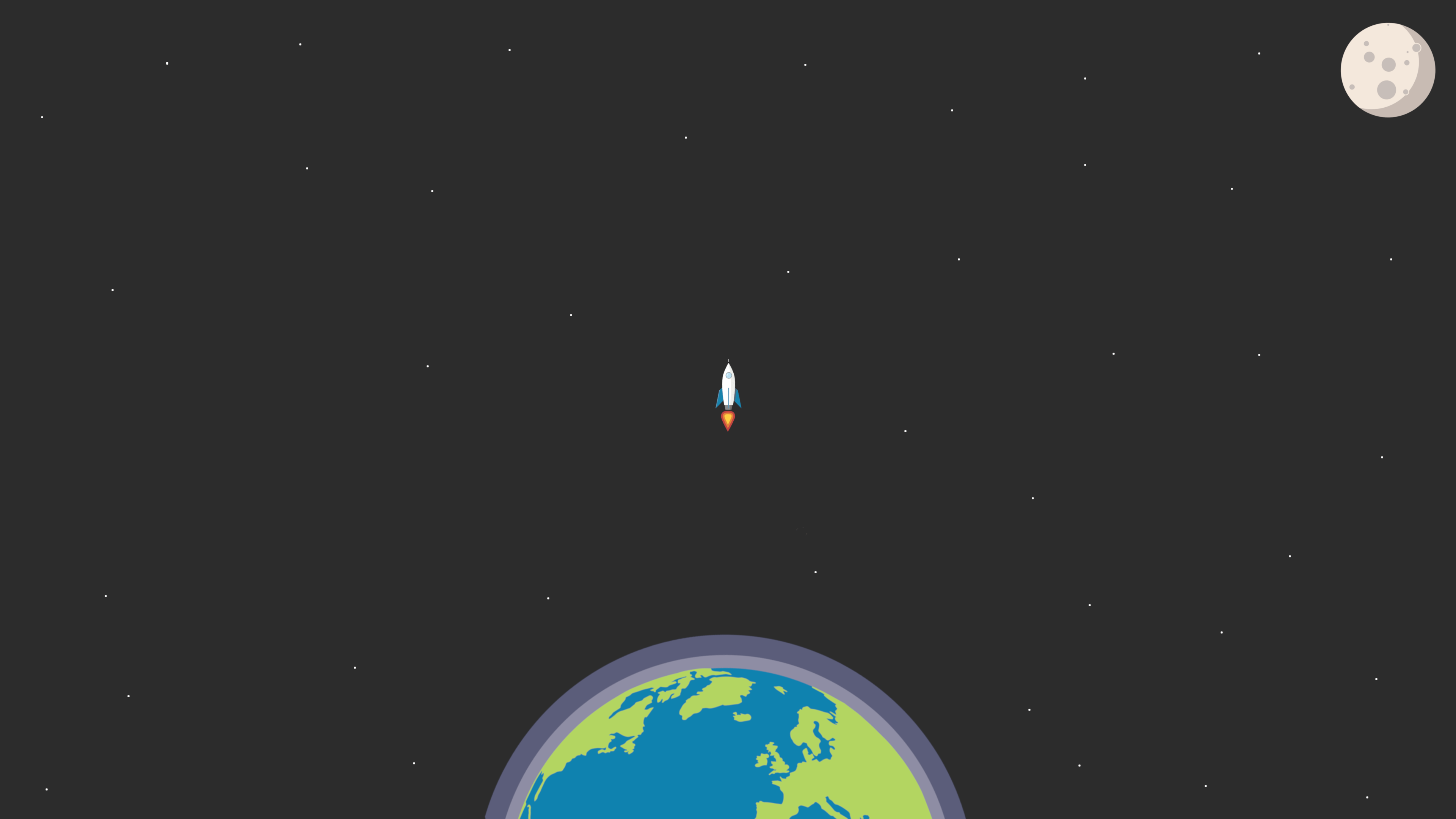 Simple Space Wallpaper First attempt (Hope yall like it