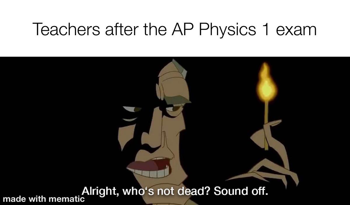 Making a meme of every AP course day 12 (OC) APStudents