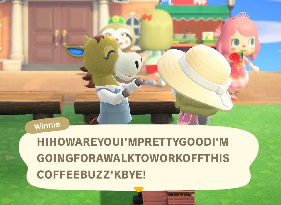 Someone had a little too much coffee r/AnimalCrossing