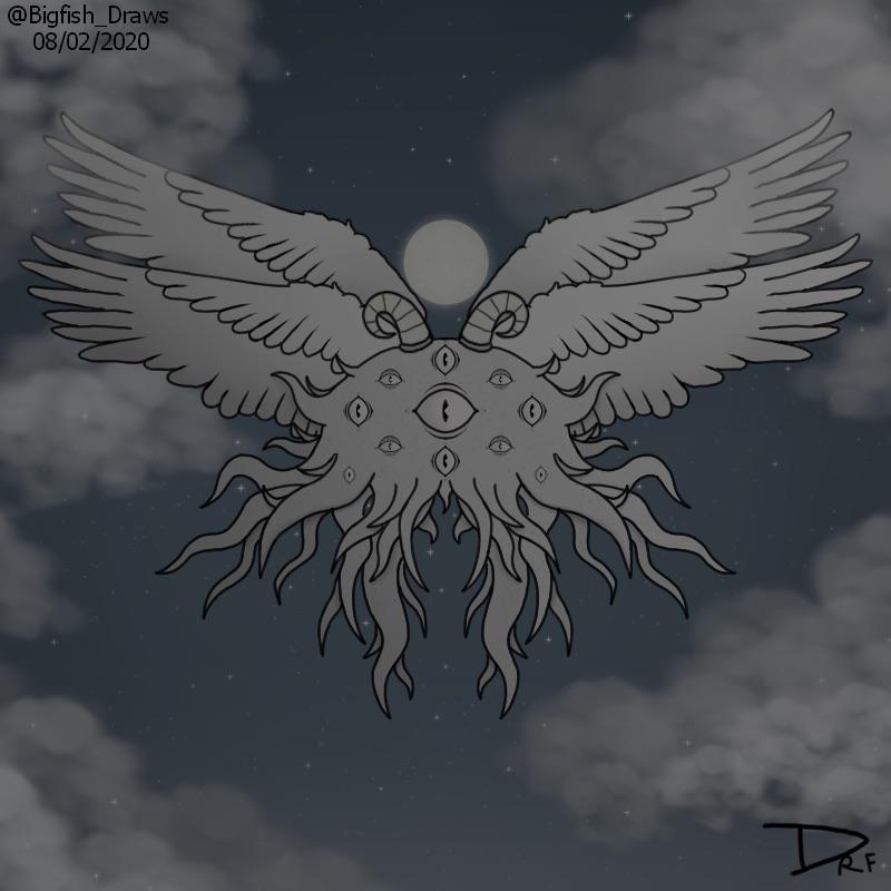 My interpretation of angels (inspired by the “biblically accurate