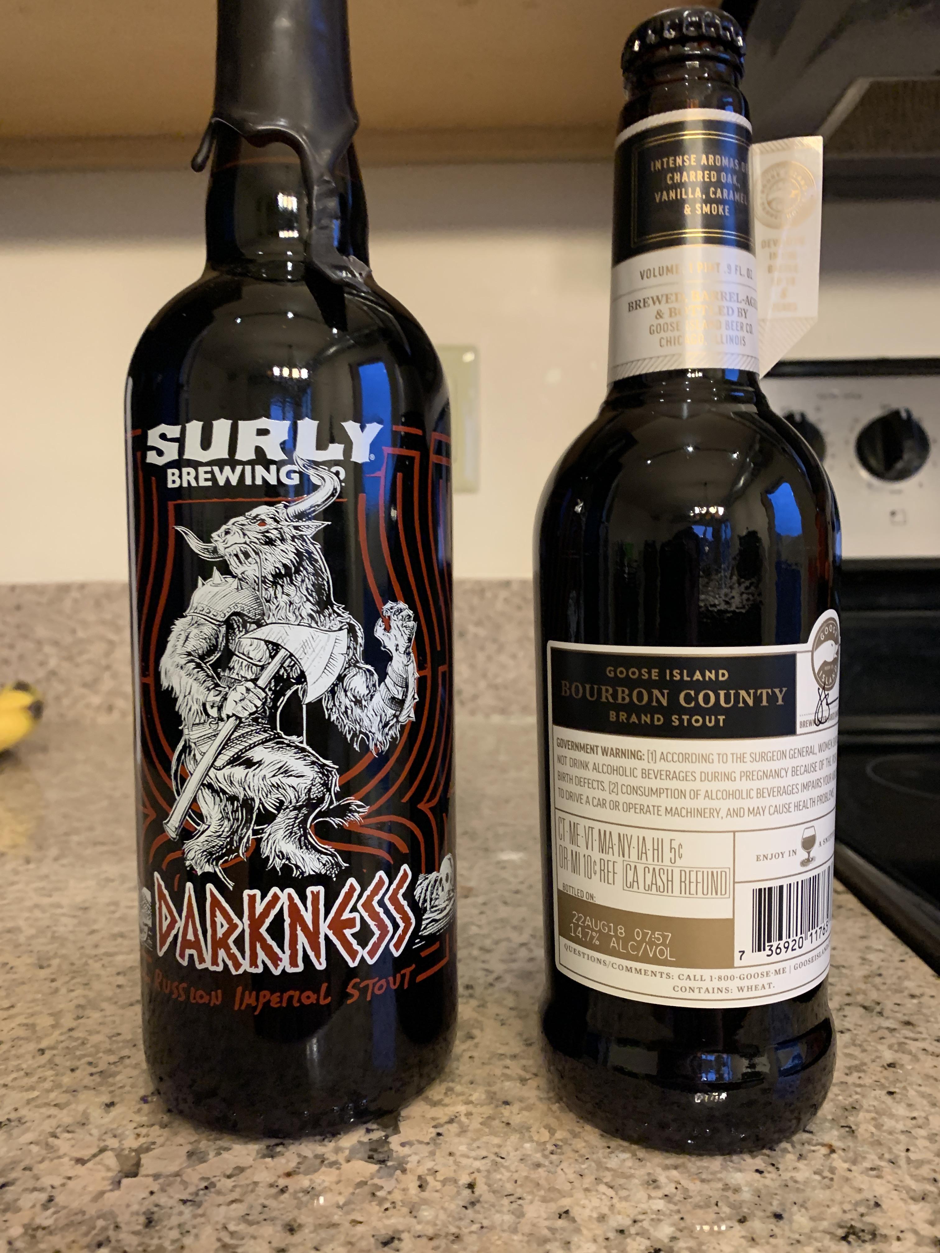 My recent acquisitions from my college campus’s tiny liquor store r