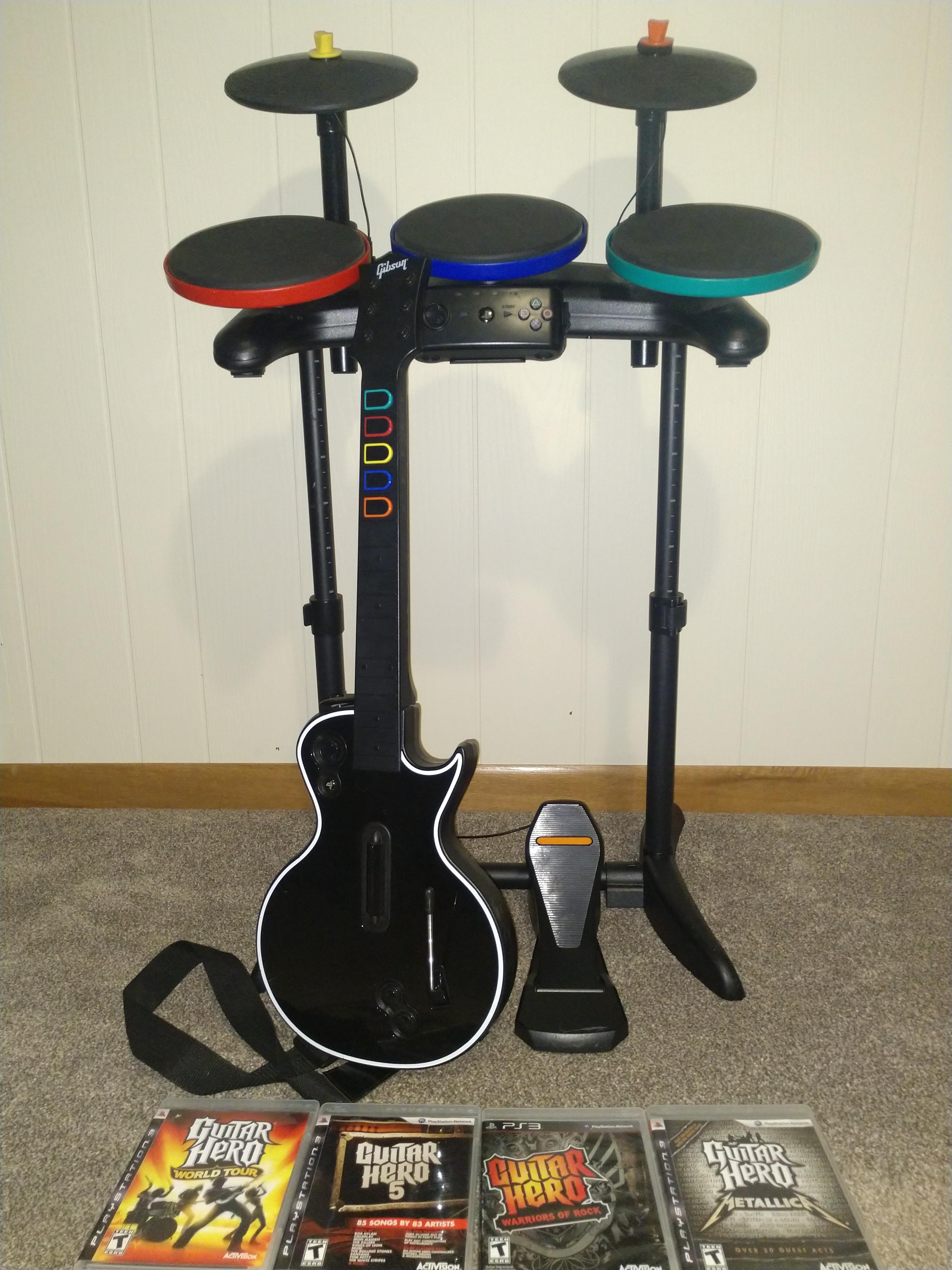 7 years ago i sold all my Guitar Hero equipment along with the rest of