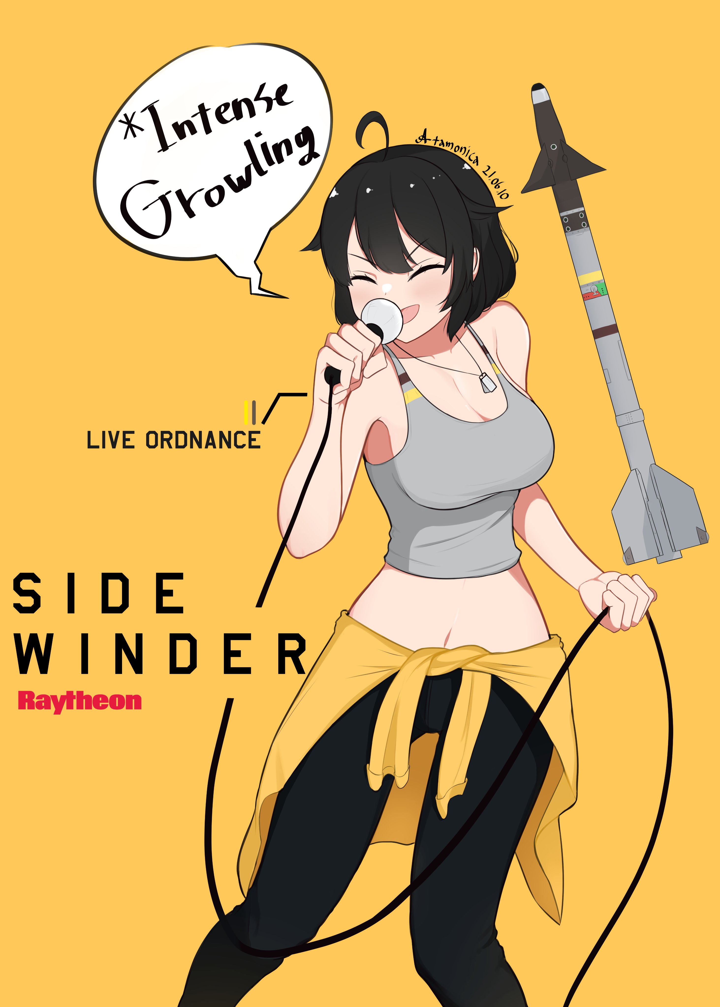 Moe AIM9 Sidewinder by Atamonica : MoeMorphism