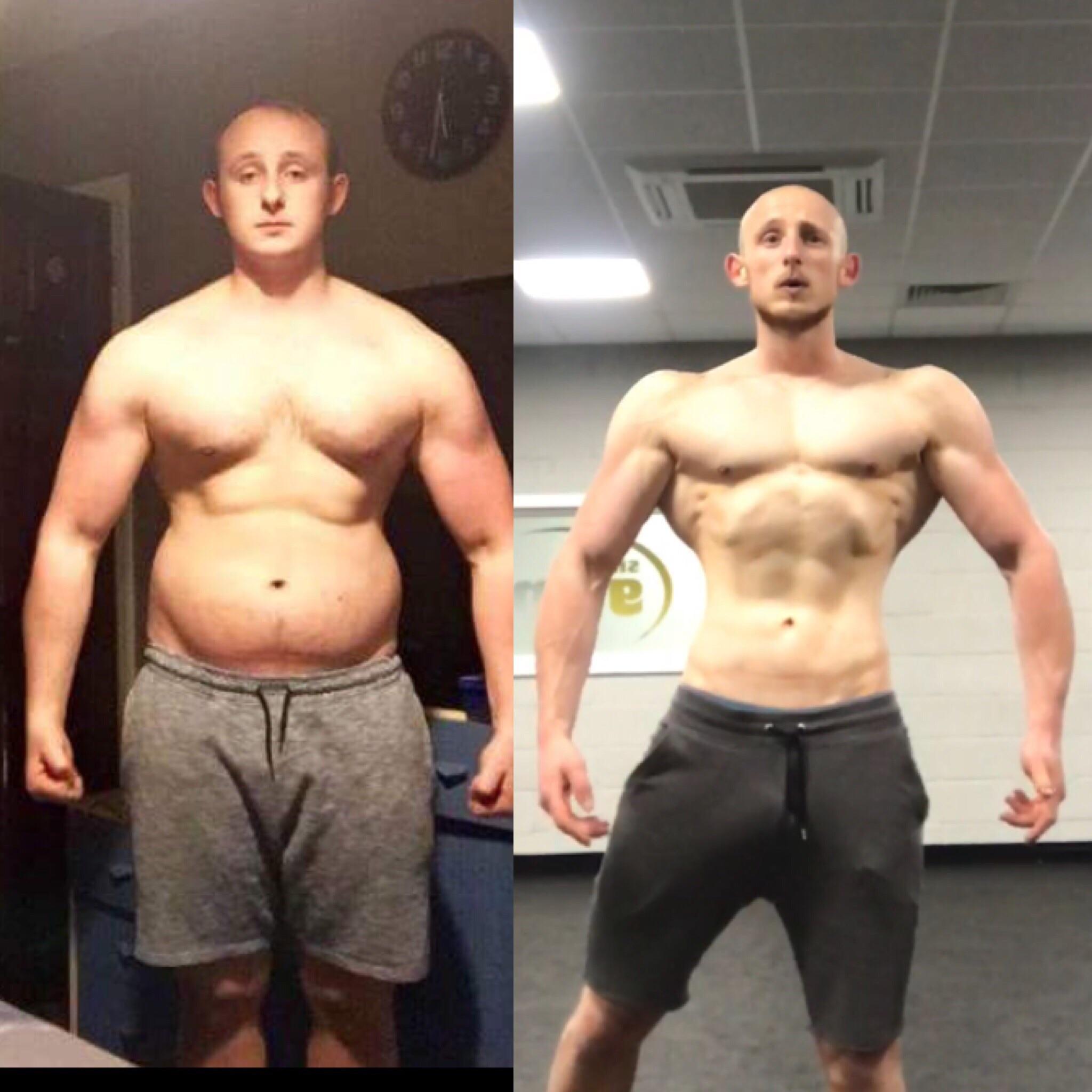 M/24/6’0” [230lbs to 175lbs] (1 year 6 months) r/Brogress