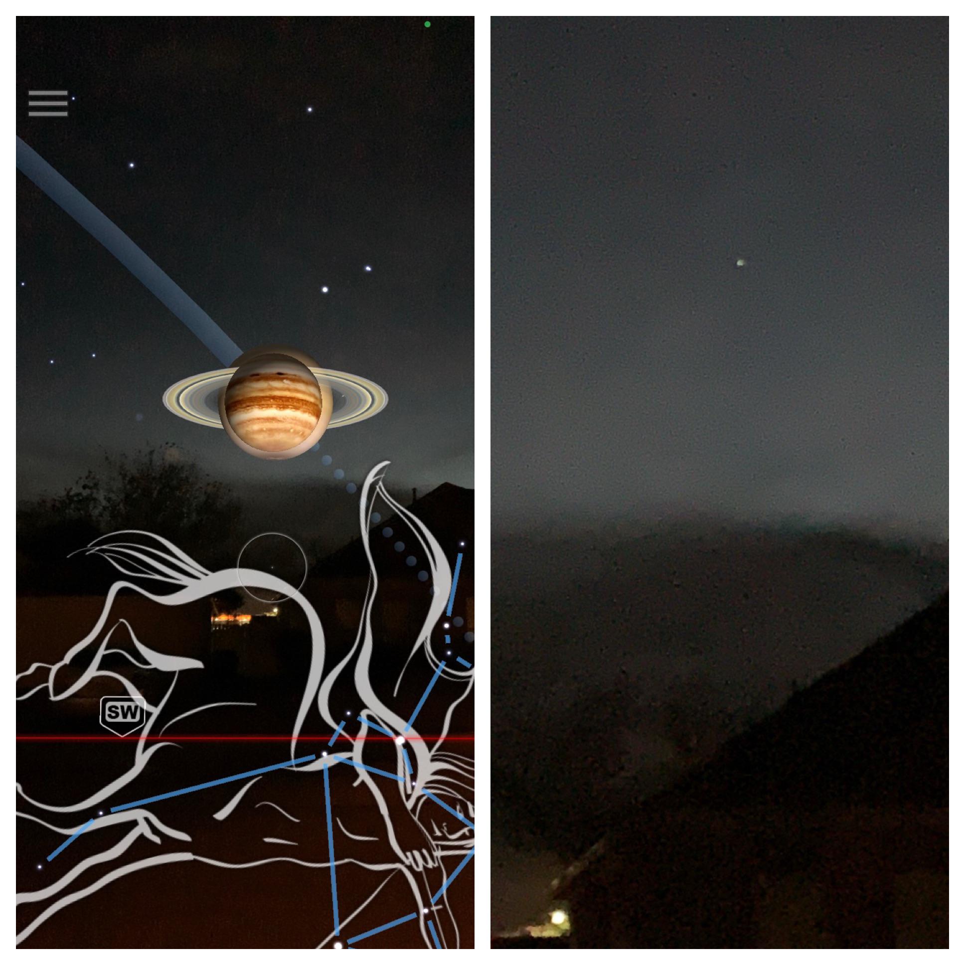 Christmas Star 2020 Jupiter & Saturn meet in rare visible "great