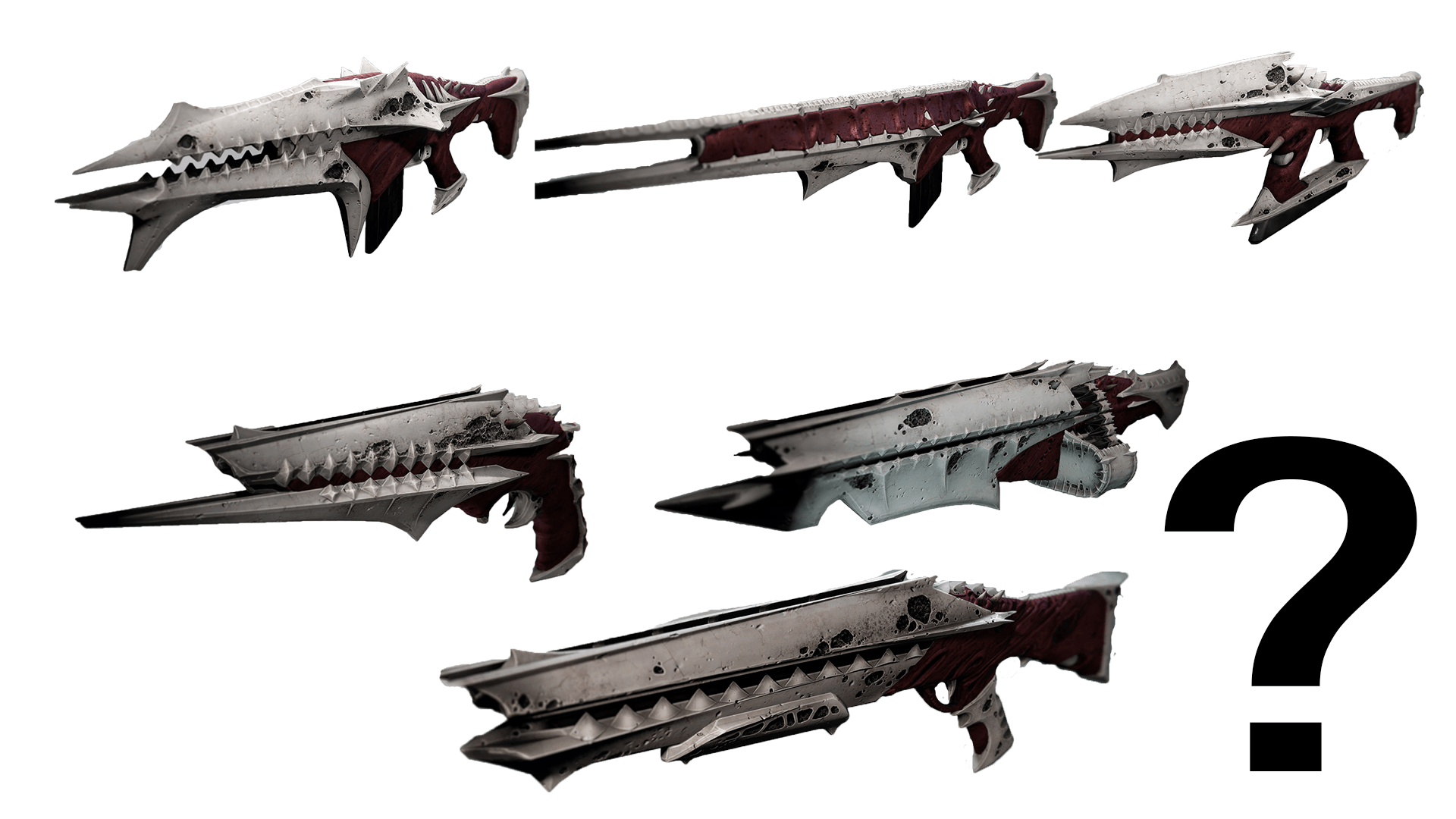 Hey bungie, use these for the new dungeon weapons, theyre very hive