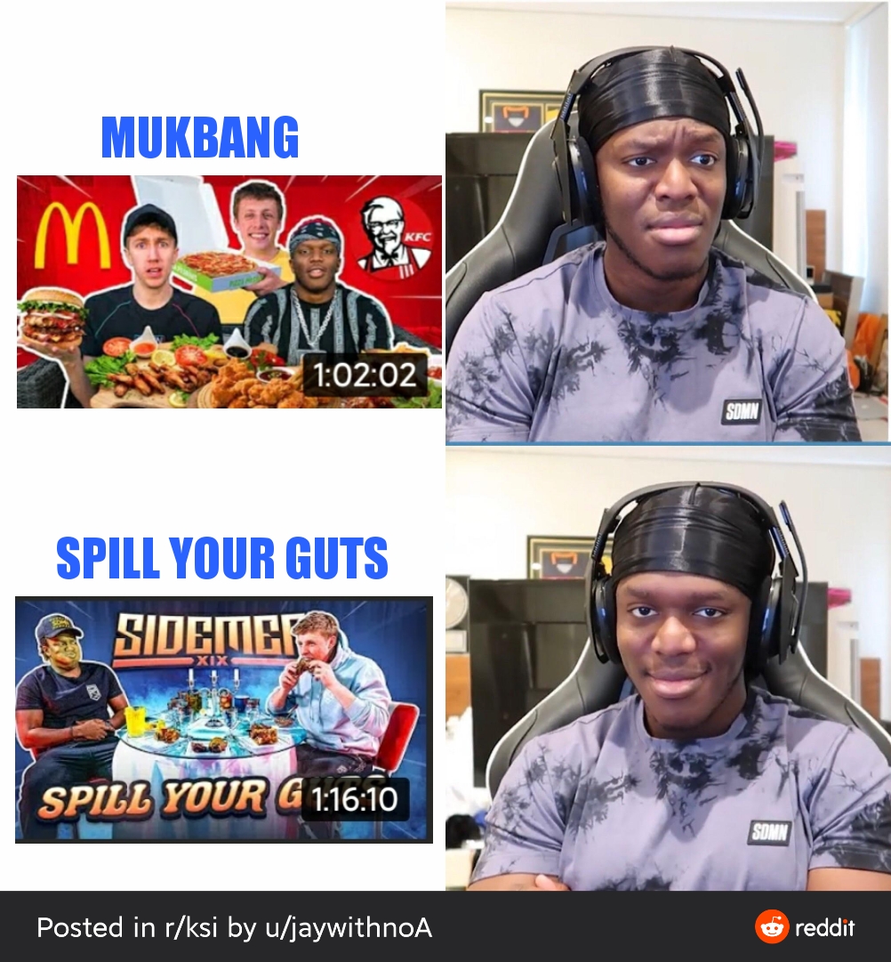 Spill your guts is the best video according to me. What do you think