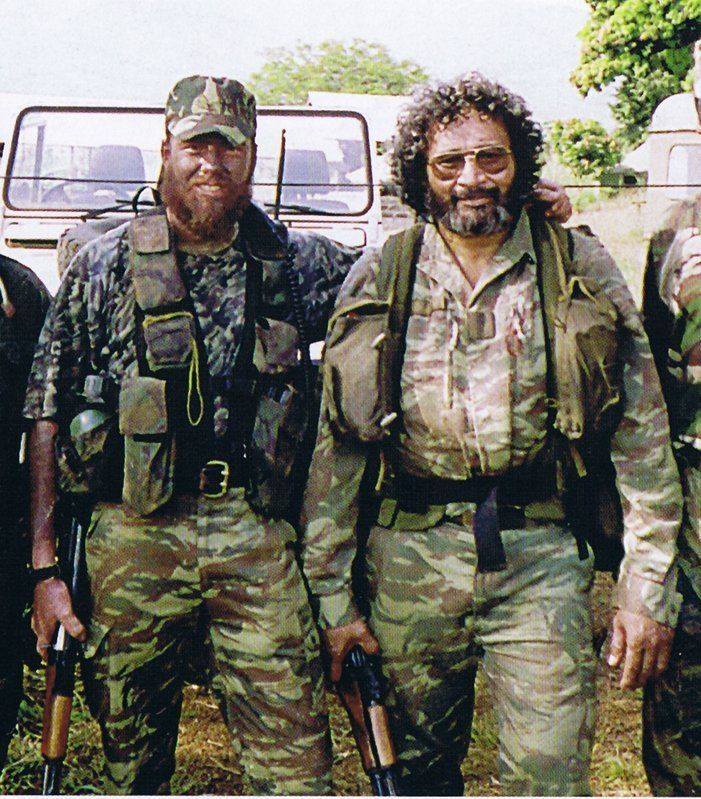 South African PMCs from Executive in Sierra Leone in 1995