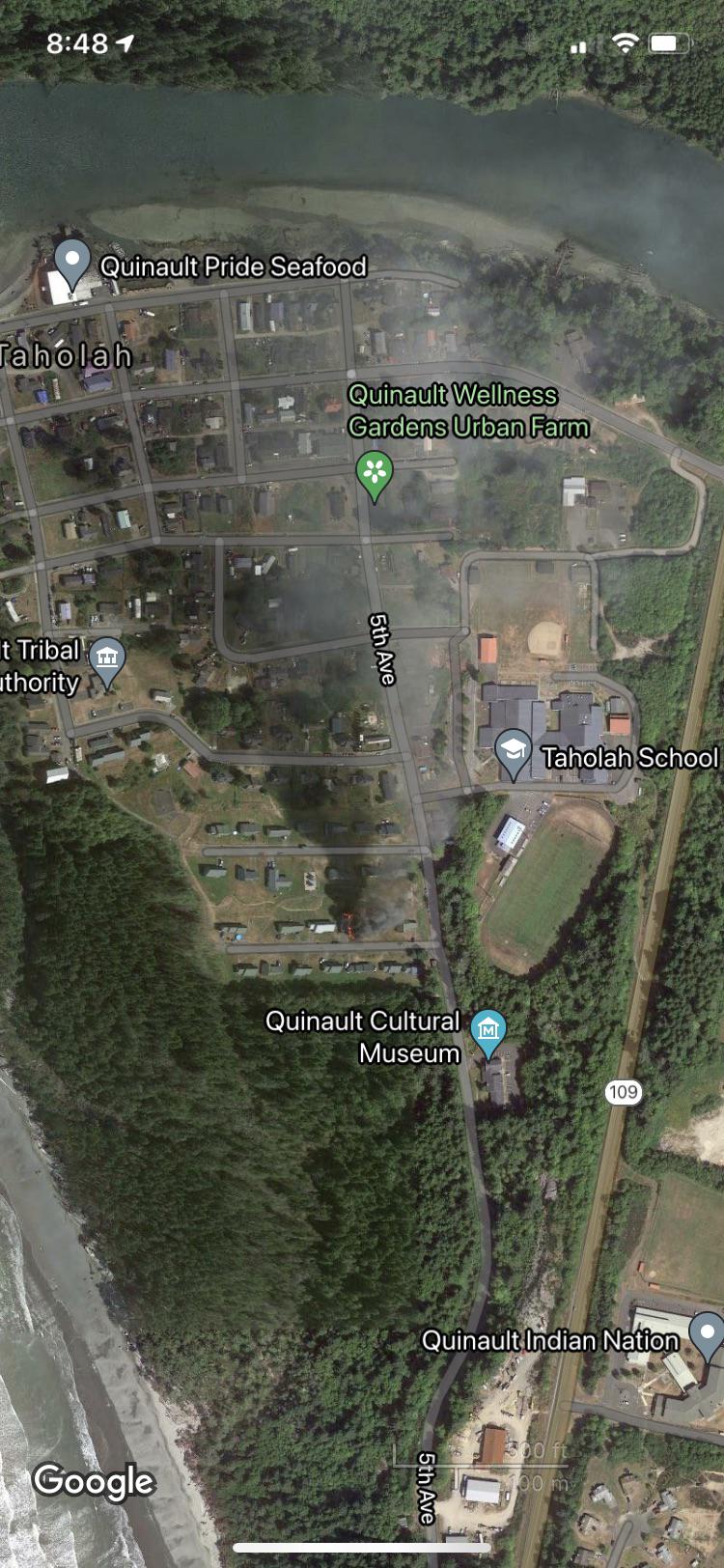 On google satellite view of Tulohah, Washington, you can see a house