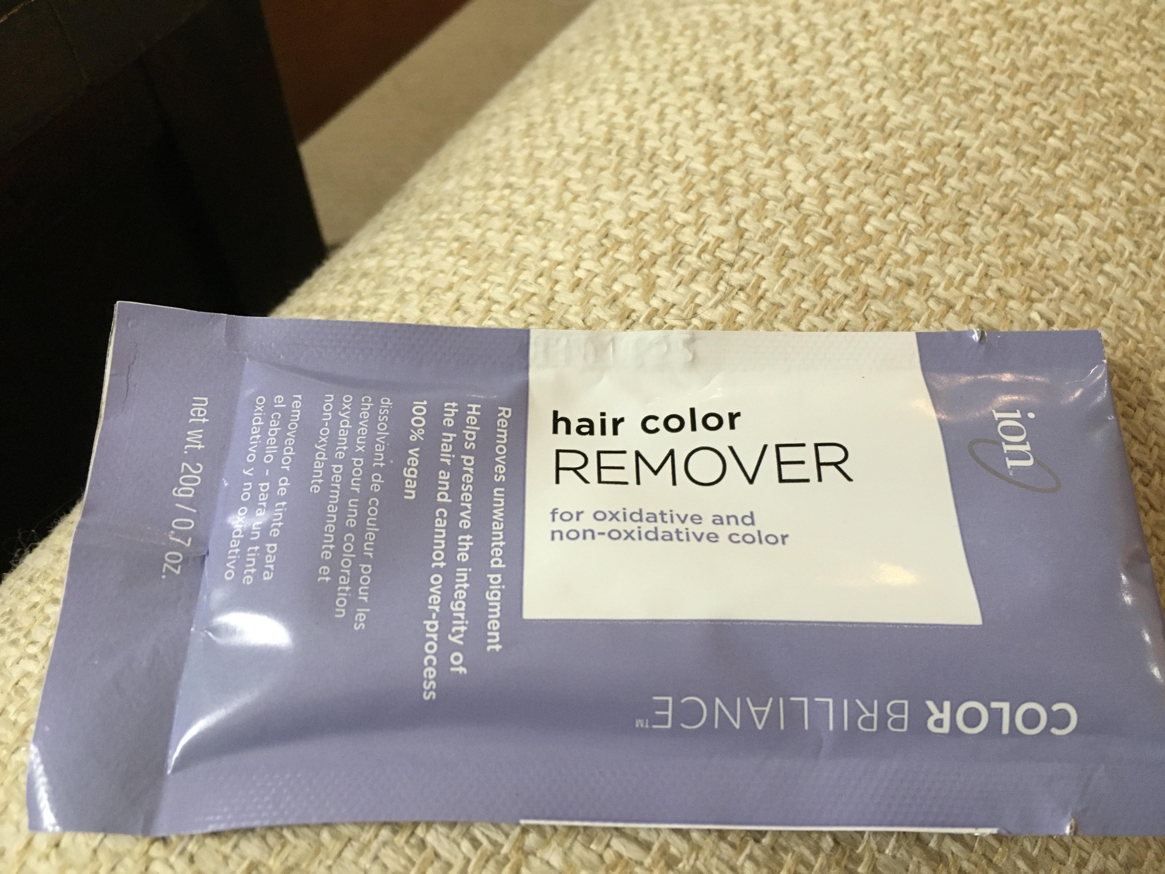 Has anyone tried this color remover? I colored my hair and it’s too