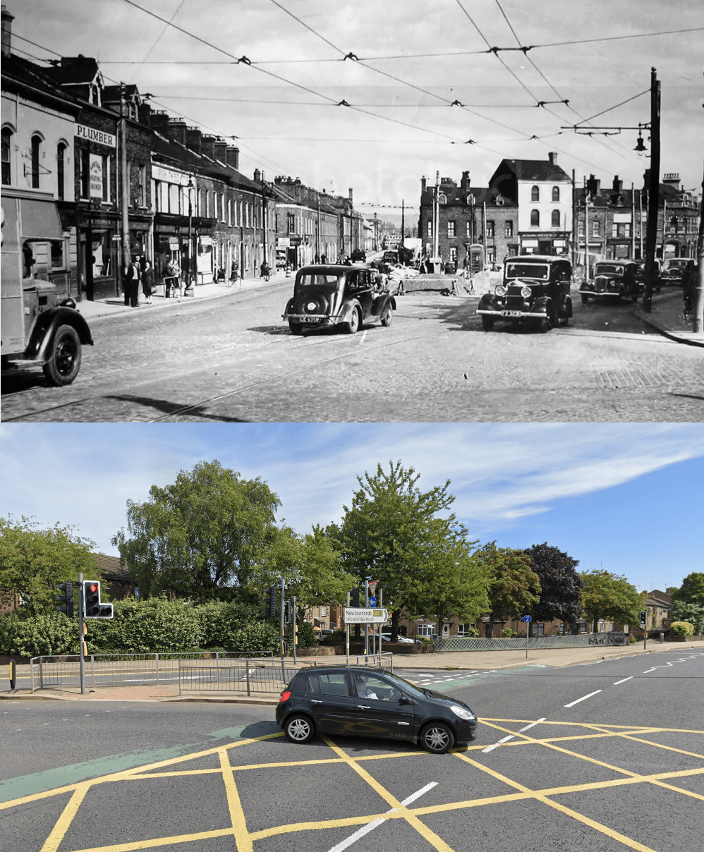 100 years apart Short Strand, east Belfast r/northernireland