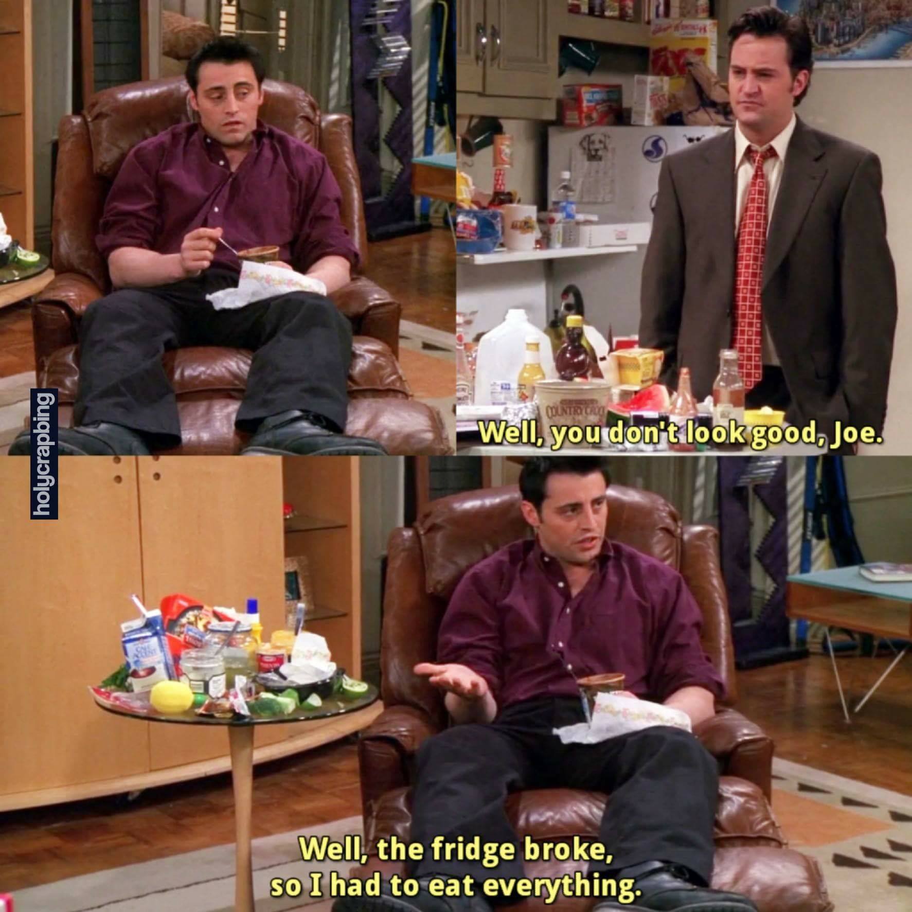 joey doesn't share food howyoudoin