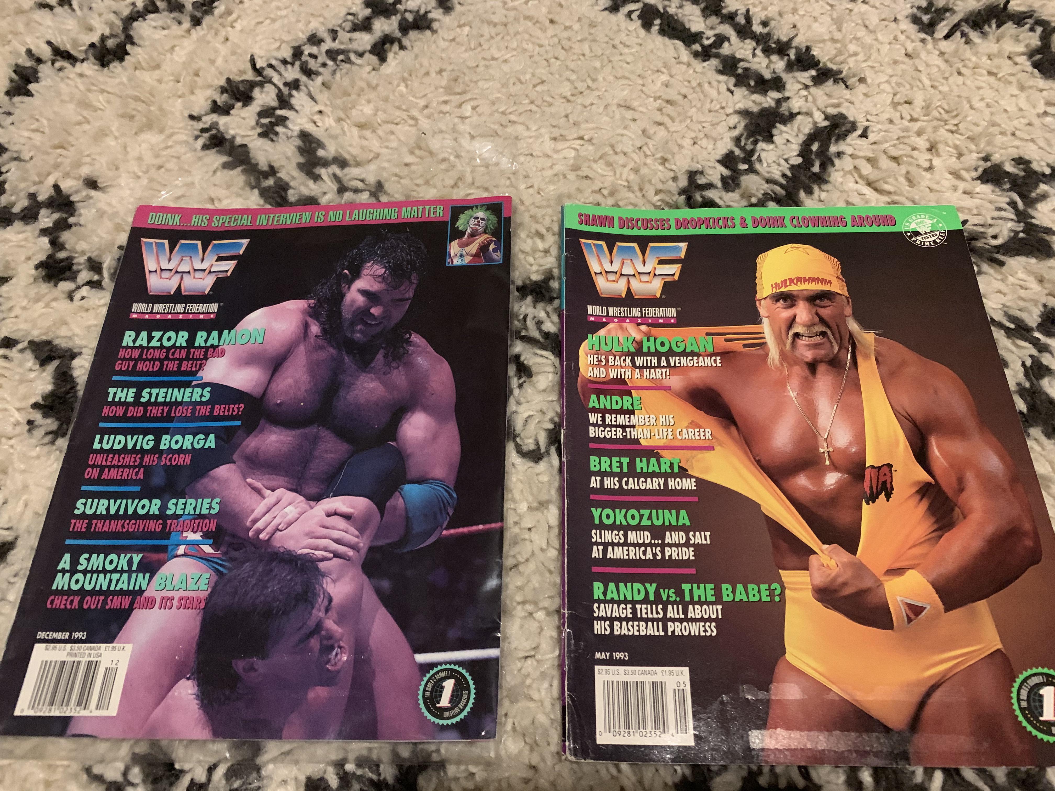 Picked up some old WWF magazines in an antique store today r