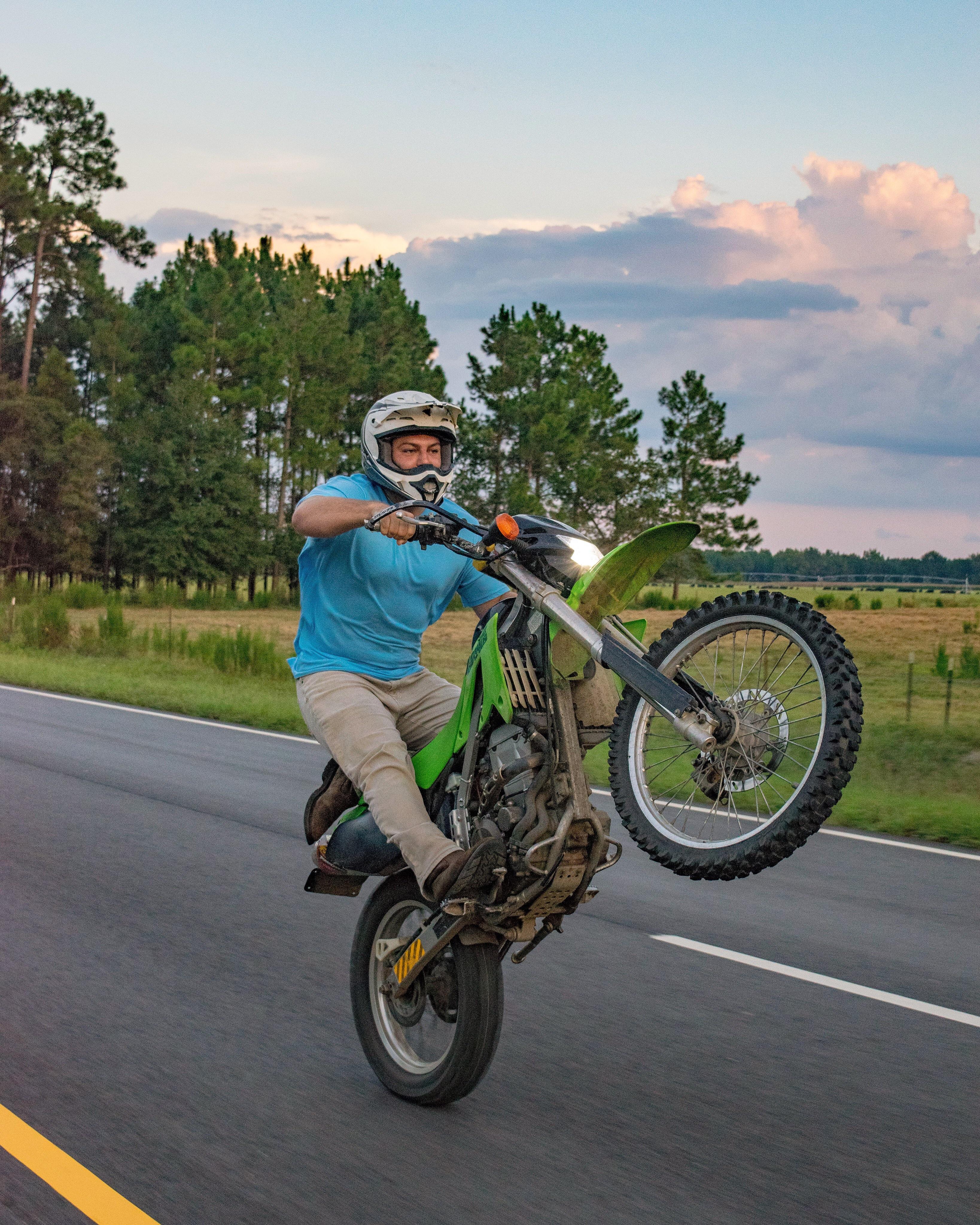 Wheelies are good for the soul. r/Dualsport