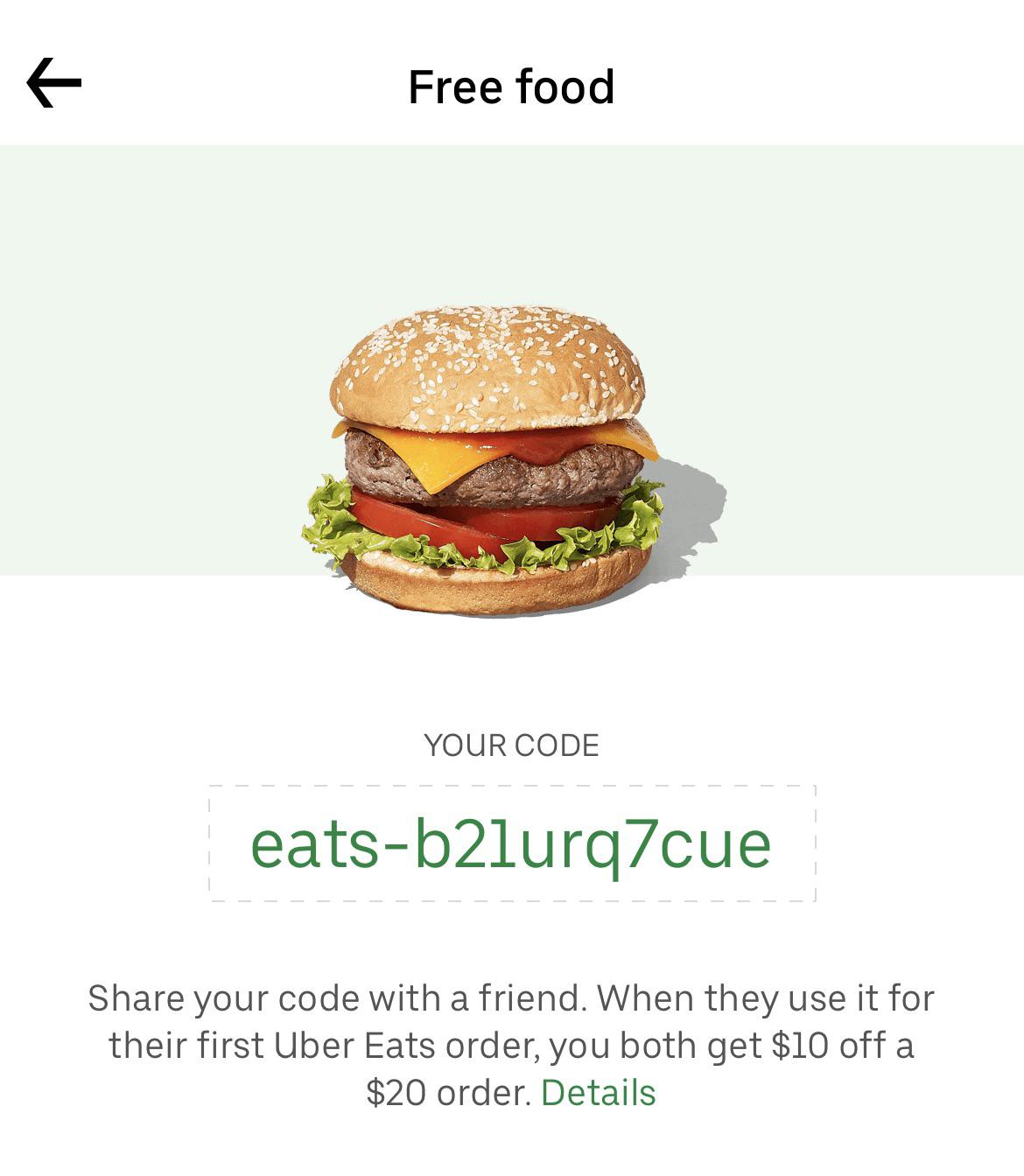 UberEats Canada Codes