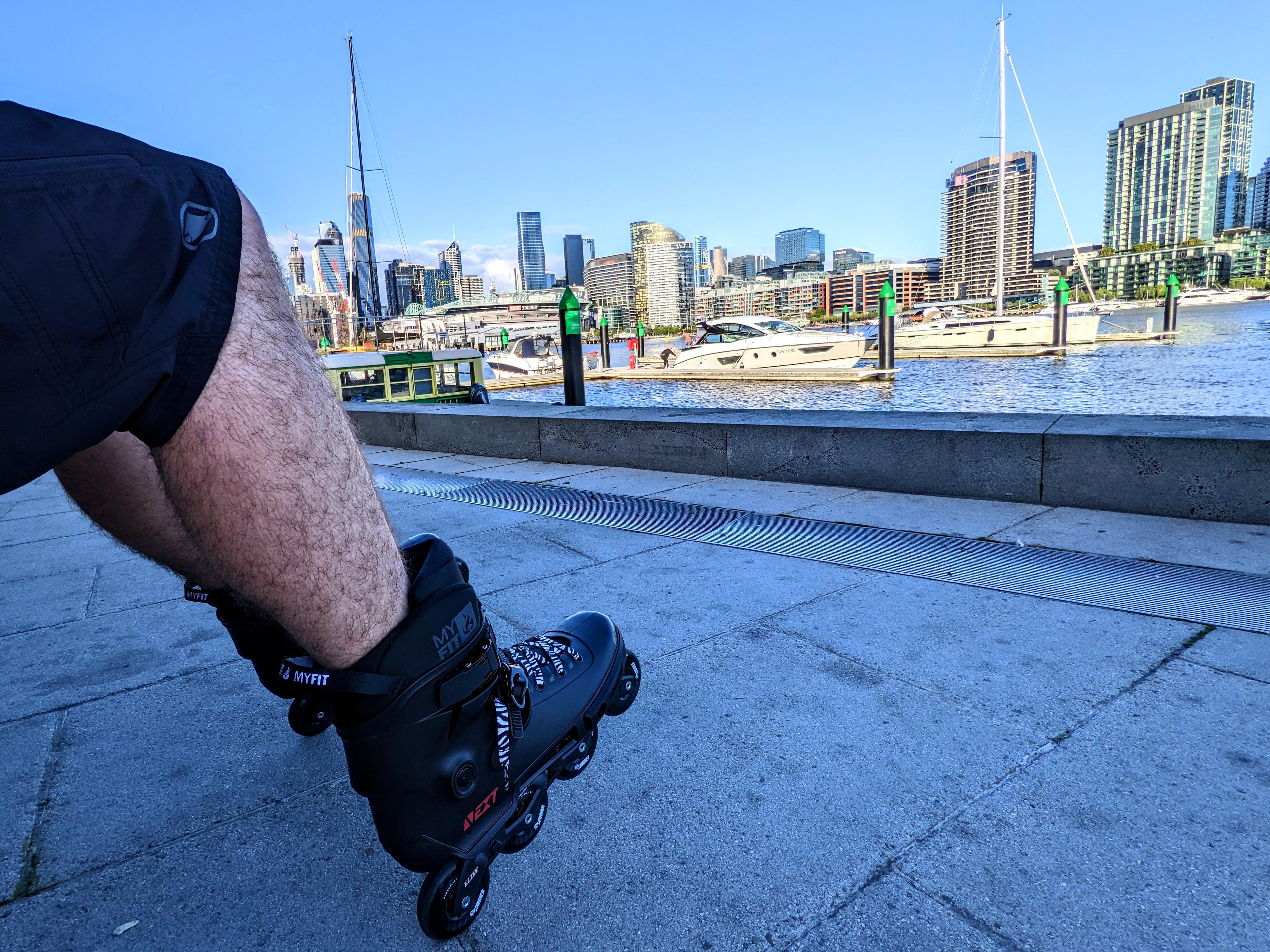 First street skate in 20 years. Yew! r/rollerblading