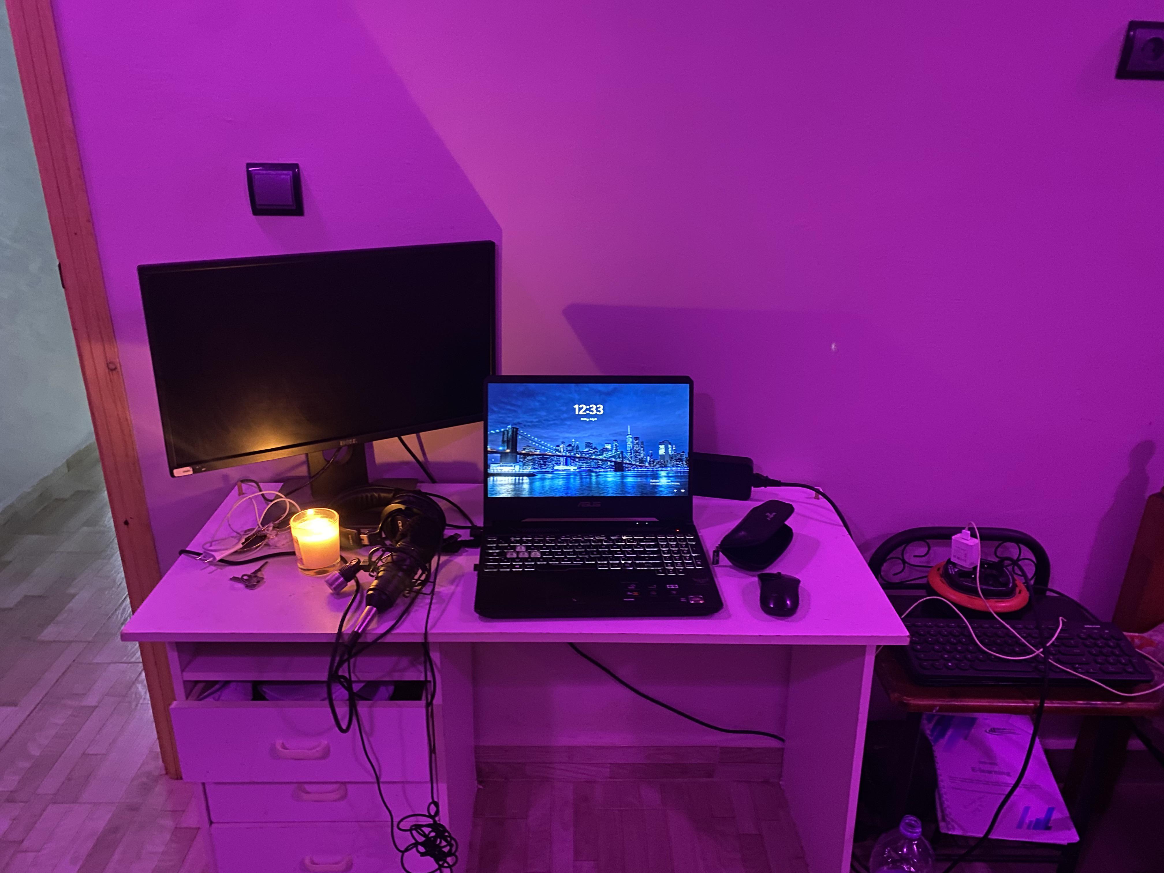 M still using the m-audio air pack, i used to struggle with mix, but