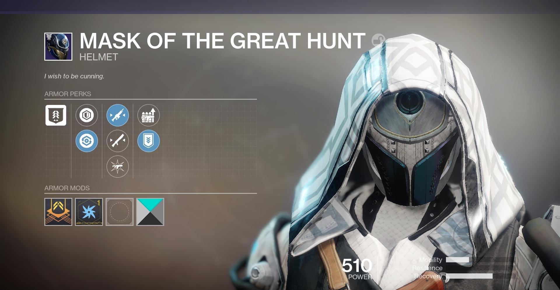 Last Wish Raid Hunter/Helmet r/destiny2