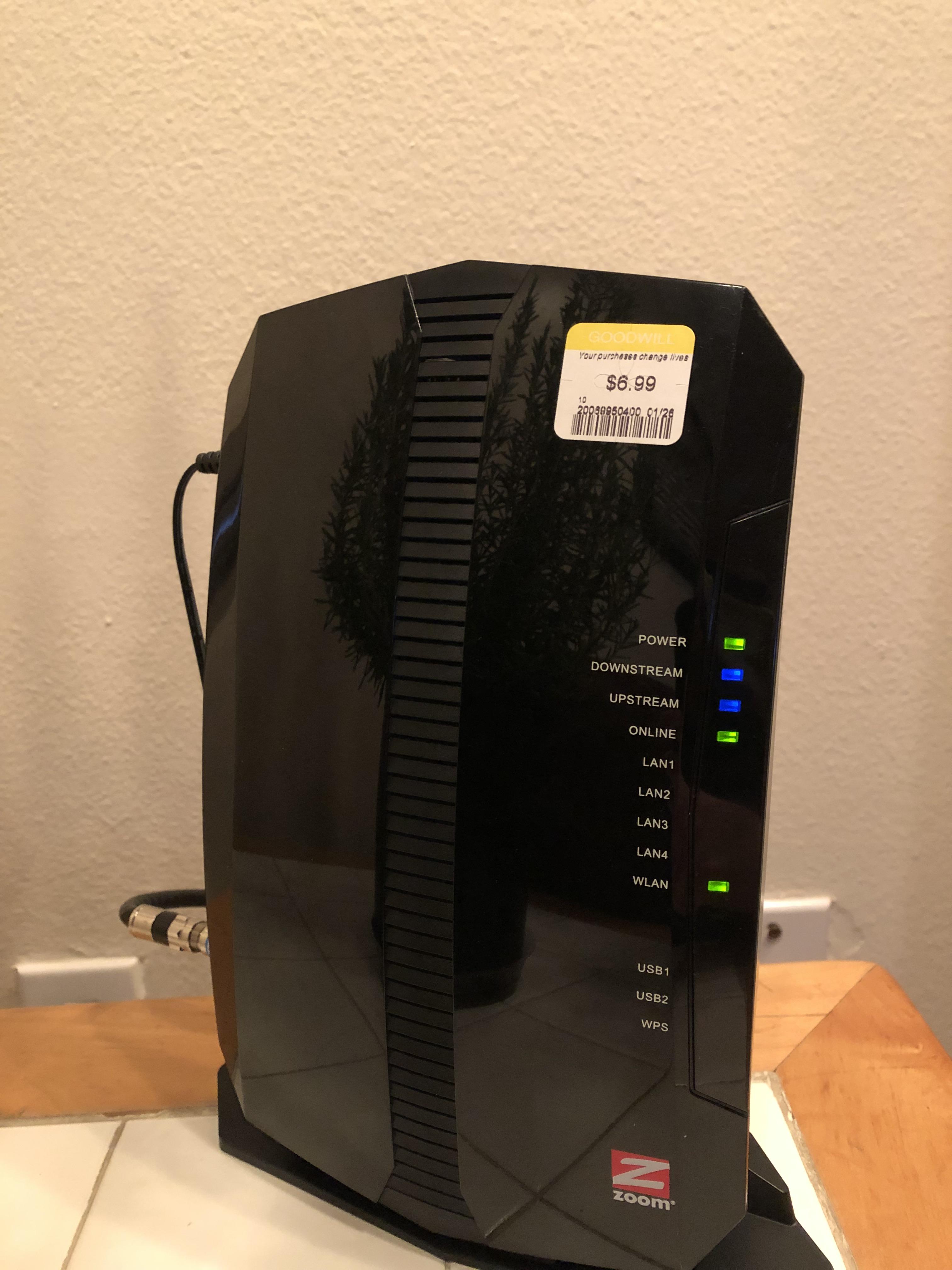 Smell ya later 13 monthly modemrouter rental fee r/ThriftStoreHauls