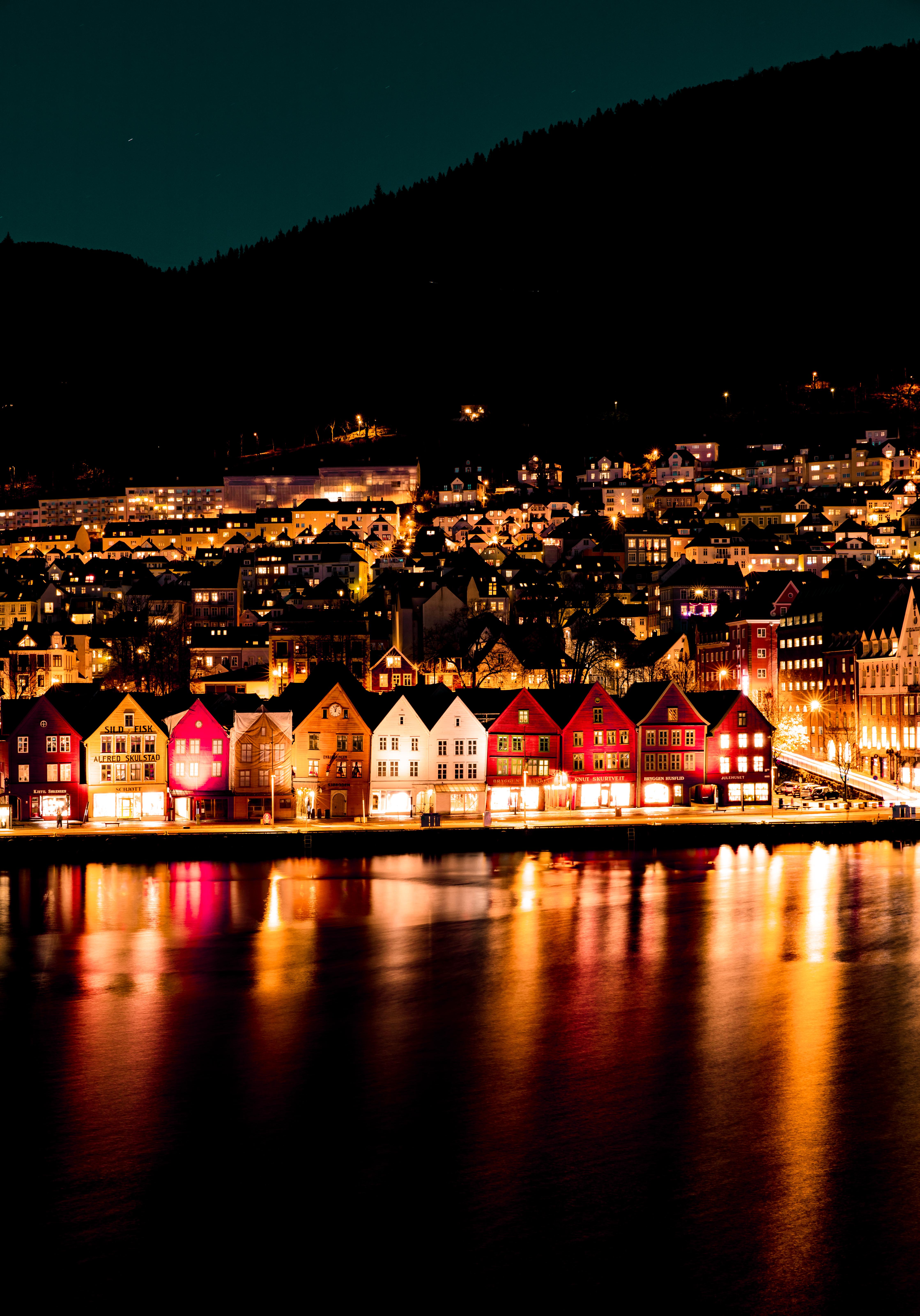 We didn't get into until after sunset in late November, but it was