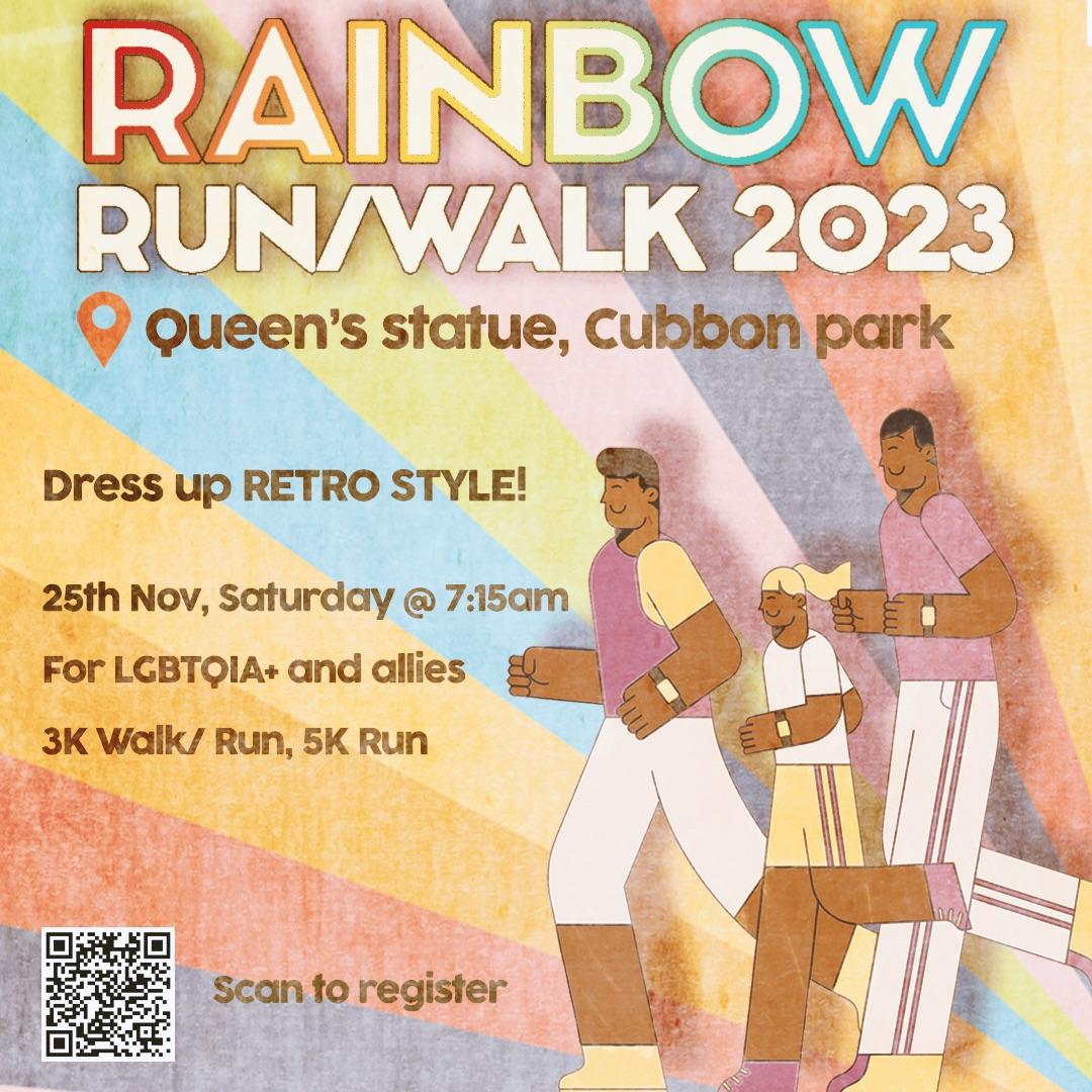 Bangalore Rainbow 🌈 Run / Walk 2023 r/LGBTindia
