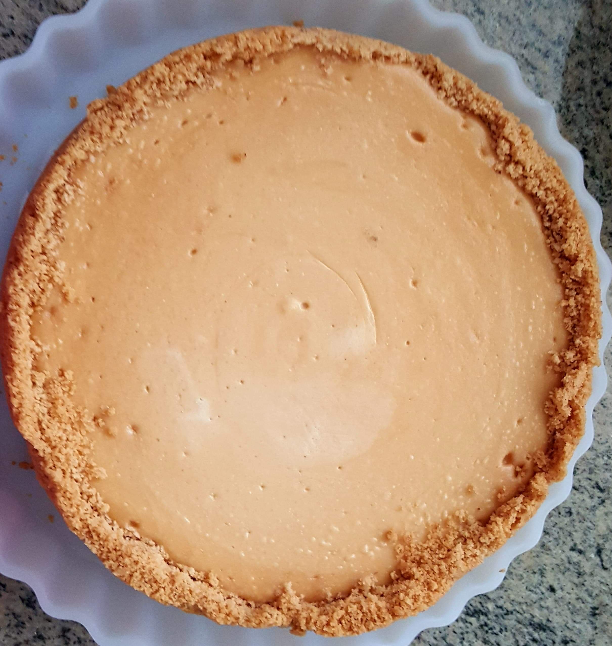 Baked Malted Milk Cheesecake r/covidcookery