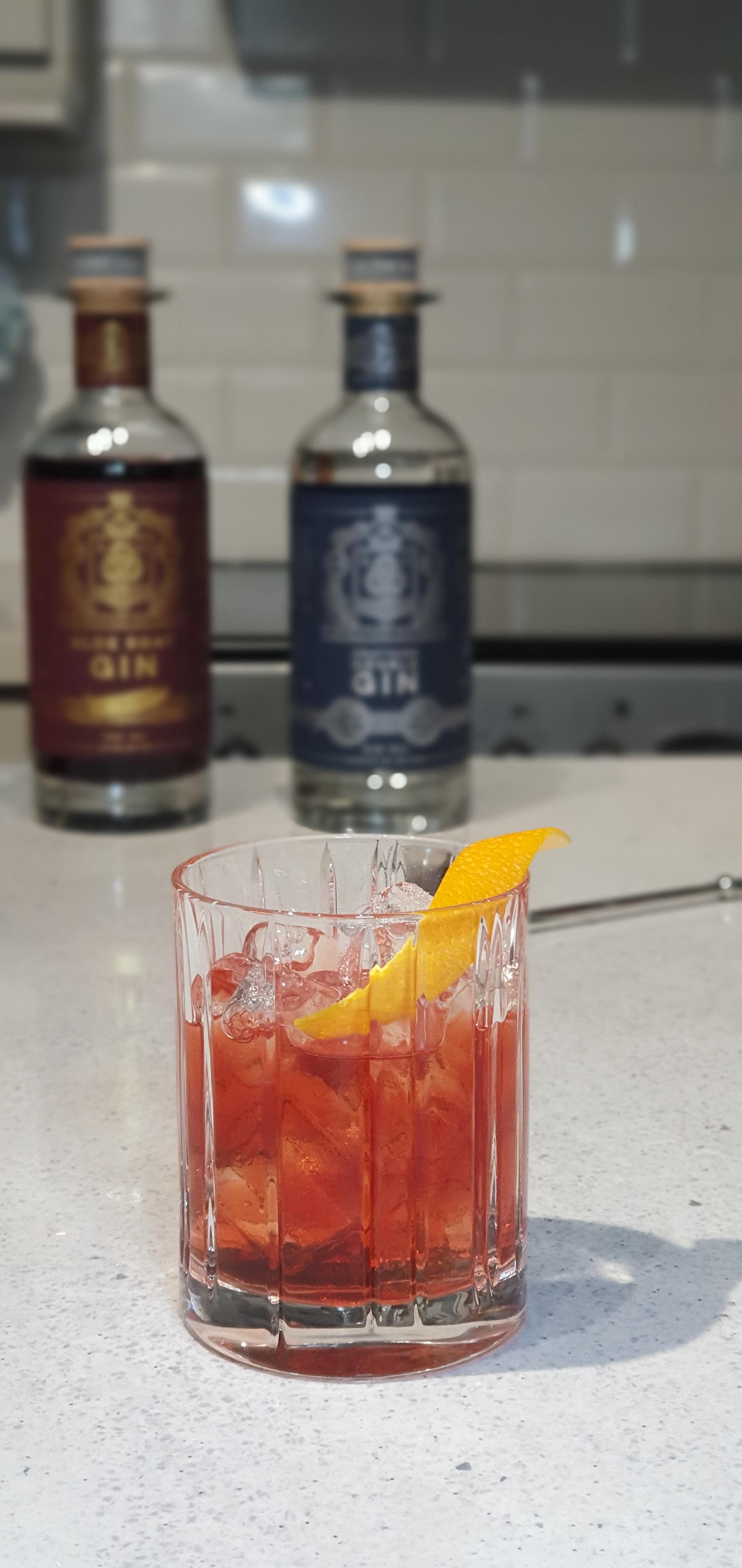 The Sloe Boat Sloegroni! W/Boatyard Irish Gin r/cocktails