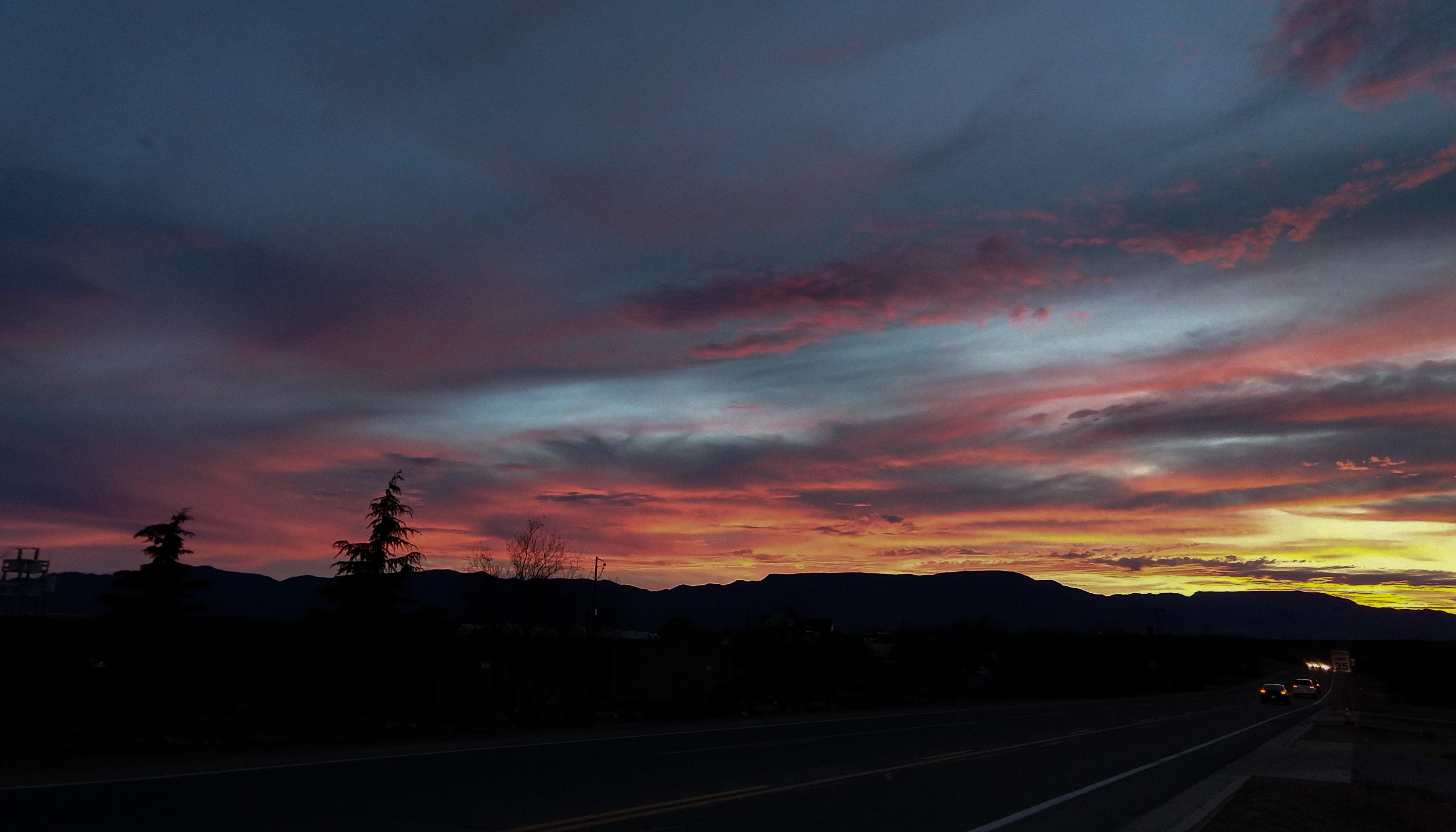 Cornville Sunset Today r/arizona