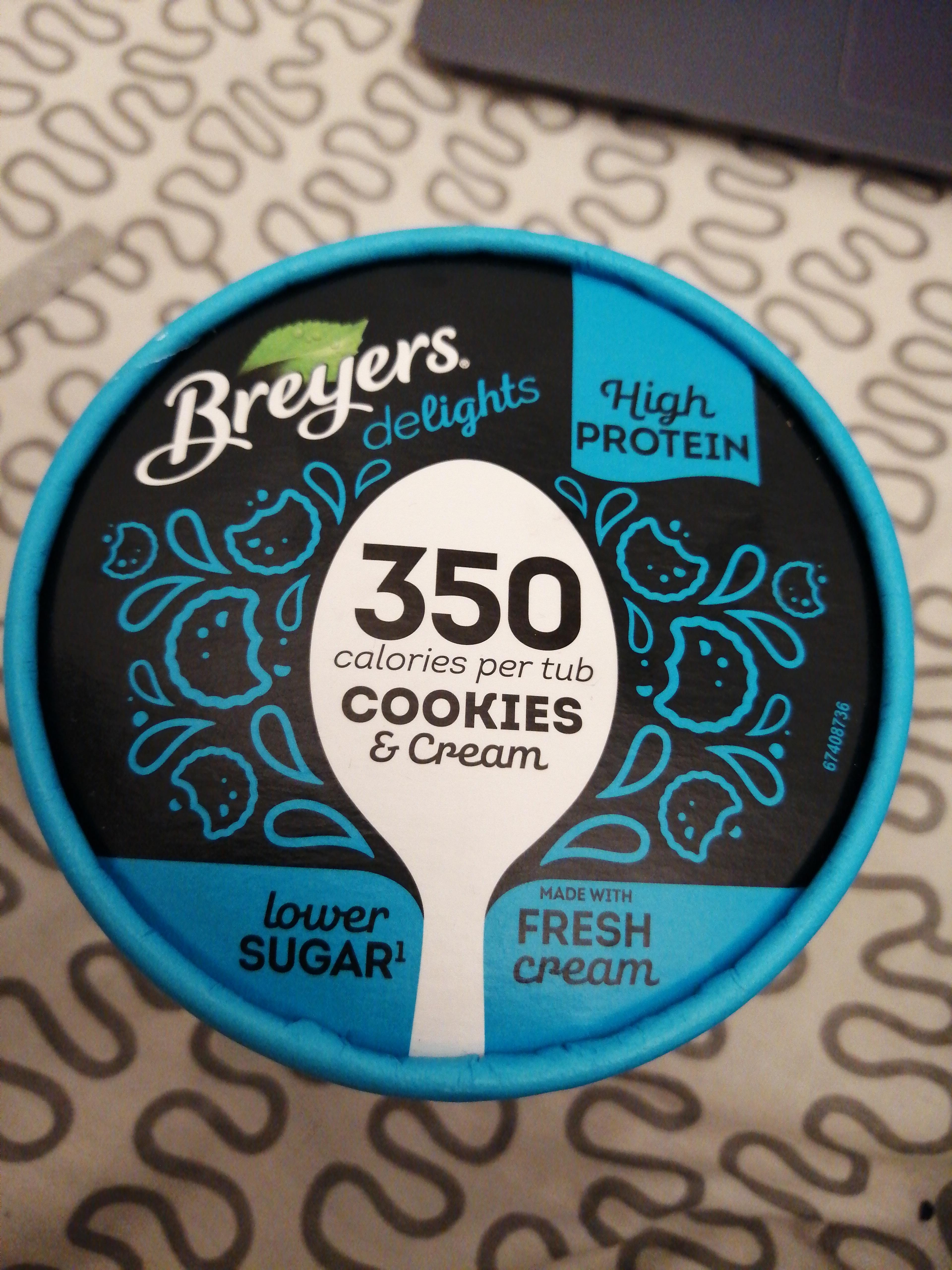 Amazing cheat dessert. 20g of protein, 500ml tub of ice cream and only