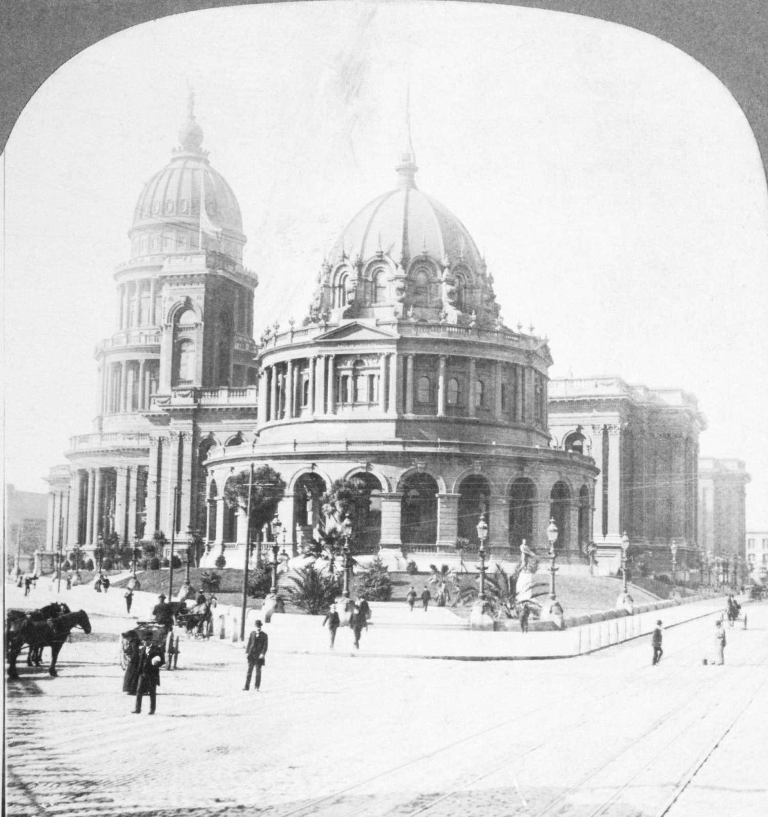San Francisco’s first City Hall took 25 years to build, and 20 seconds