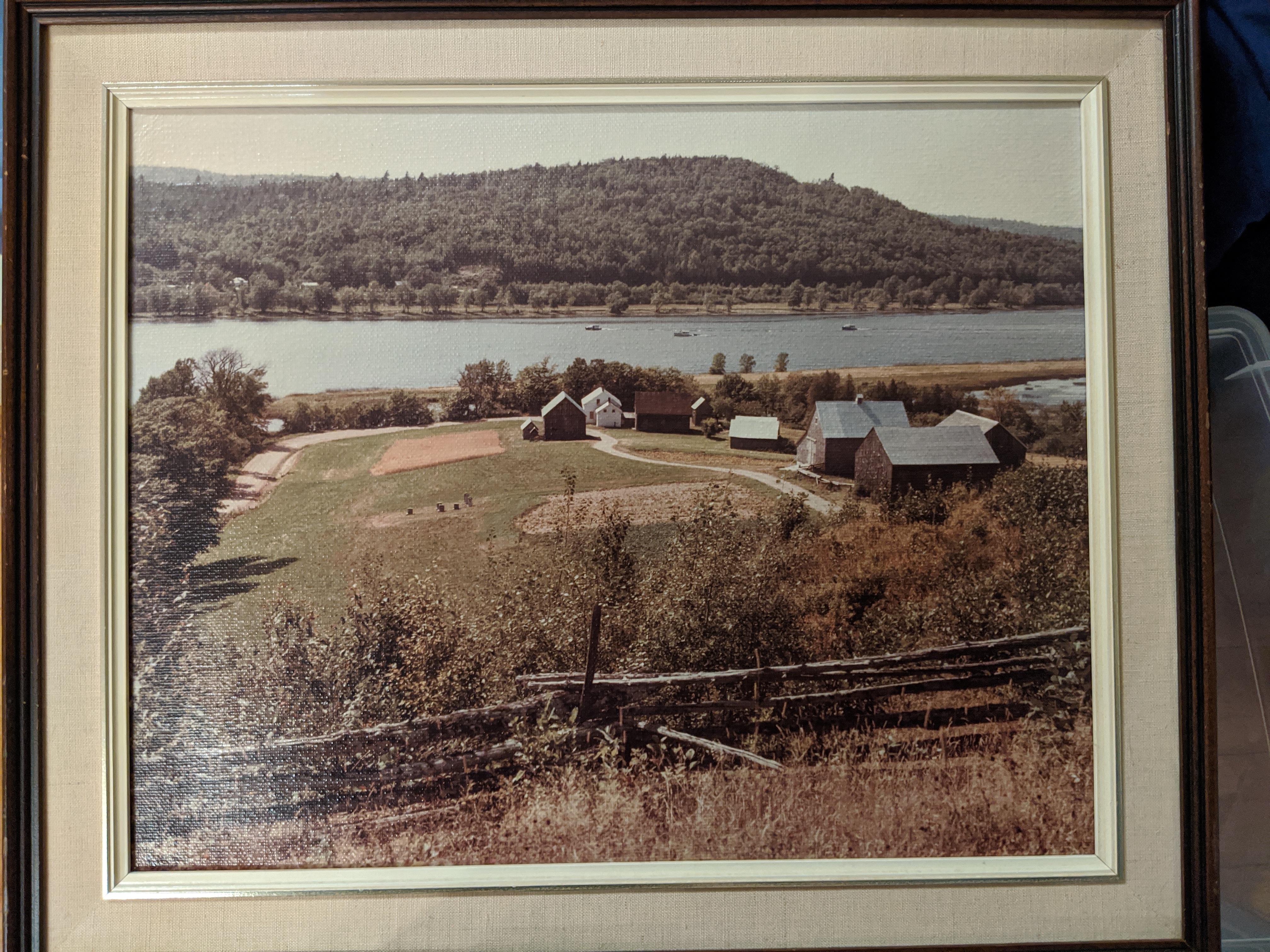 Where is this in NB? My folks think around Brown's Flat or Gagetown. Photographer may be