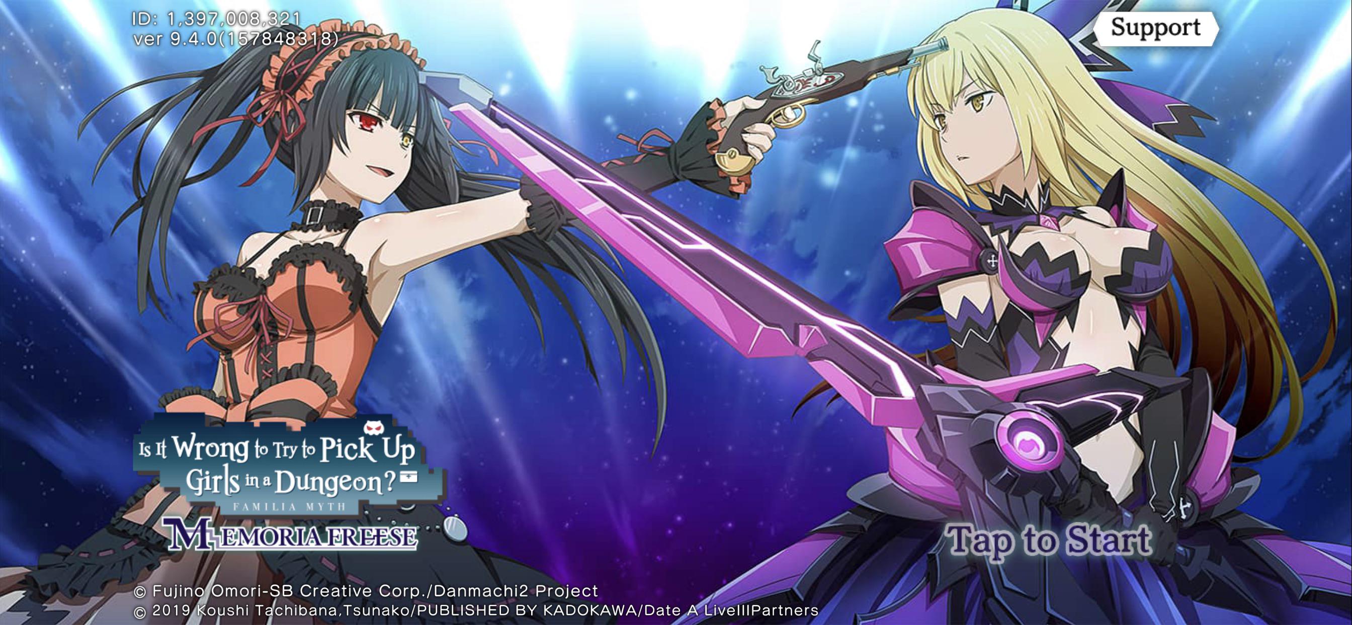 The crossover returned? DanMachi