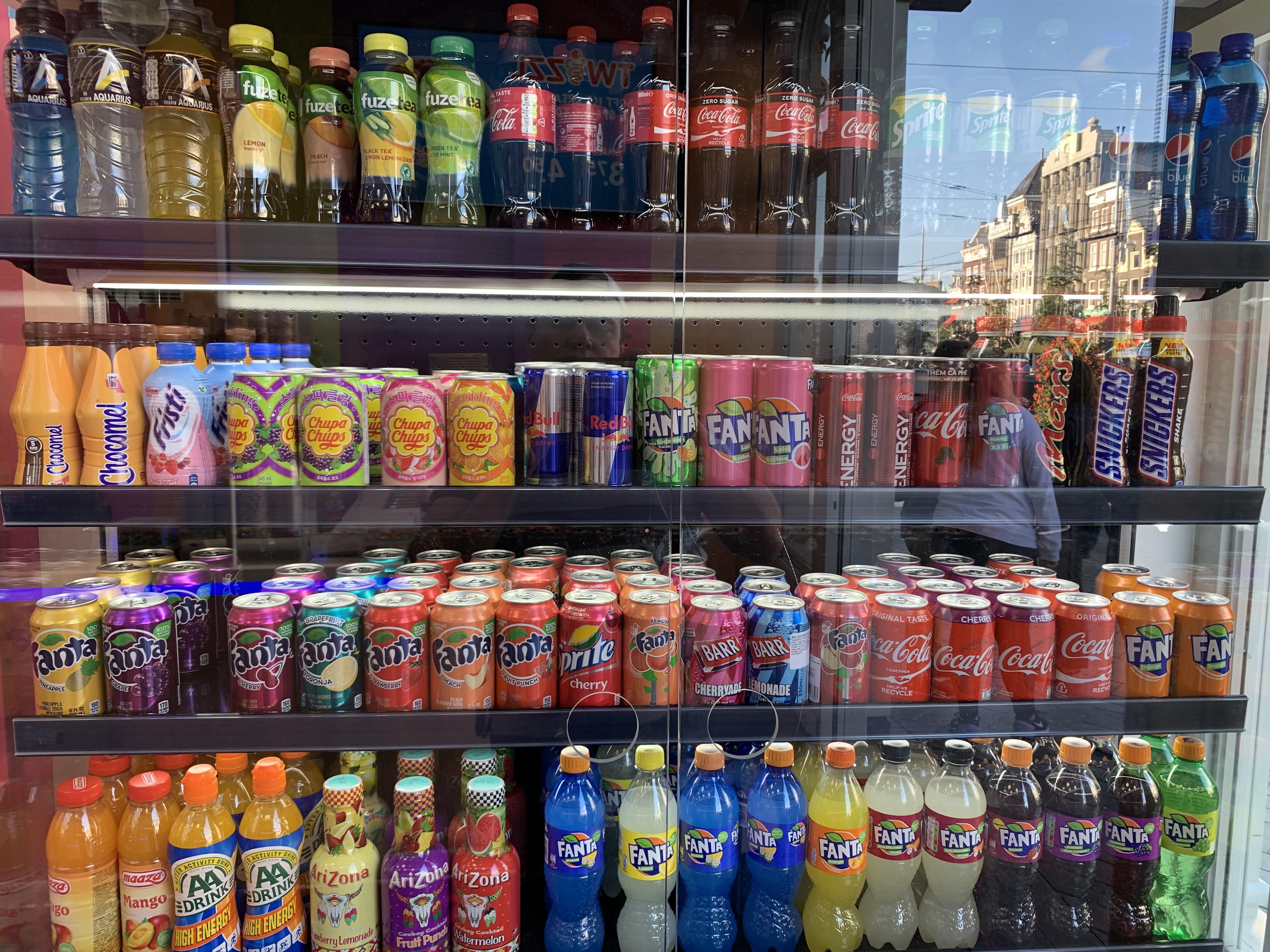 Candy store in Amsterdam with amazing international soda selection r