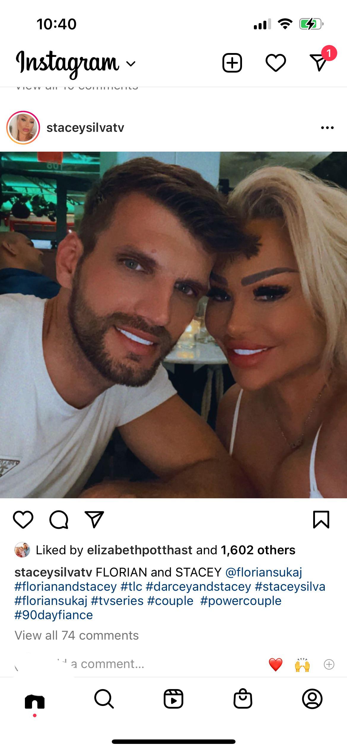 Holy moly drawn on eye brows, fake tans and white teeth filters r