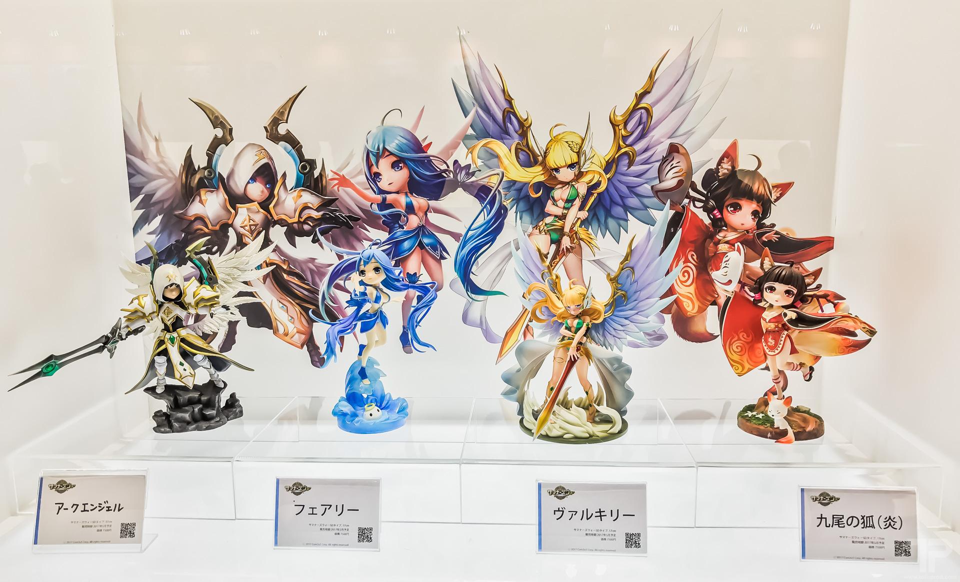 Summoners War Figures at WonFes 2017 Winter. Coming Soon? May 2017? r