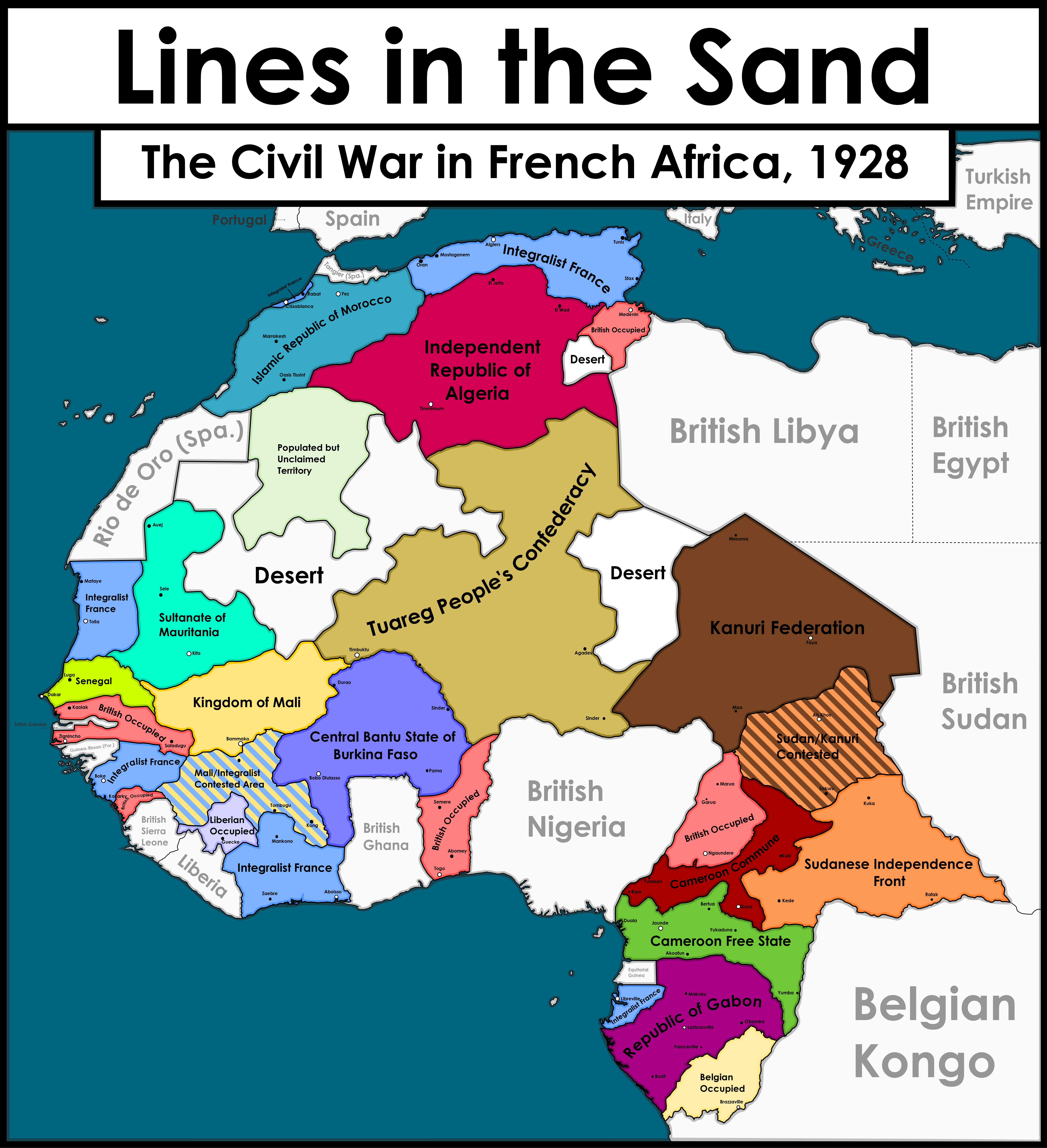 French Africa Map How Does France Use The Cfa Franc To Keep Most Of