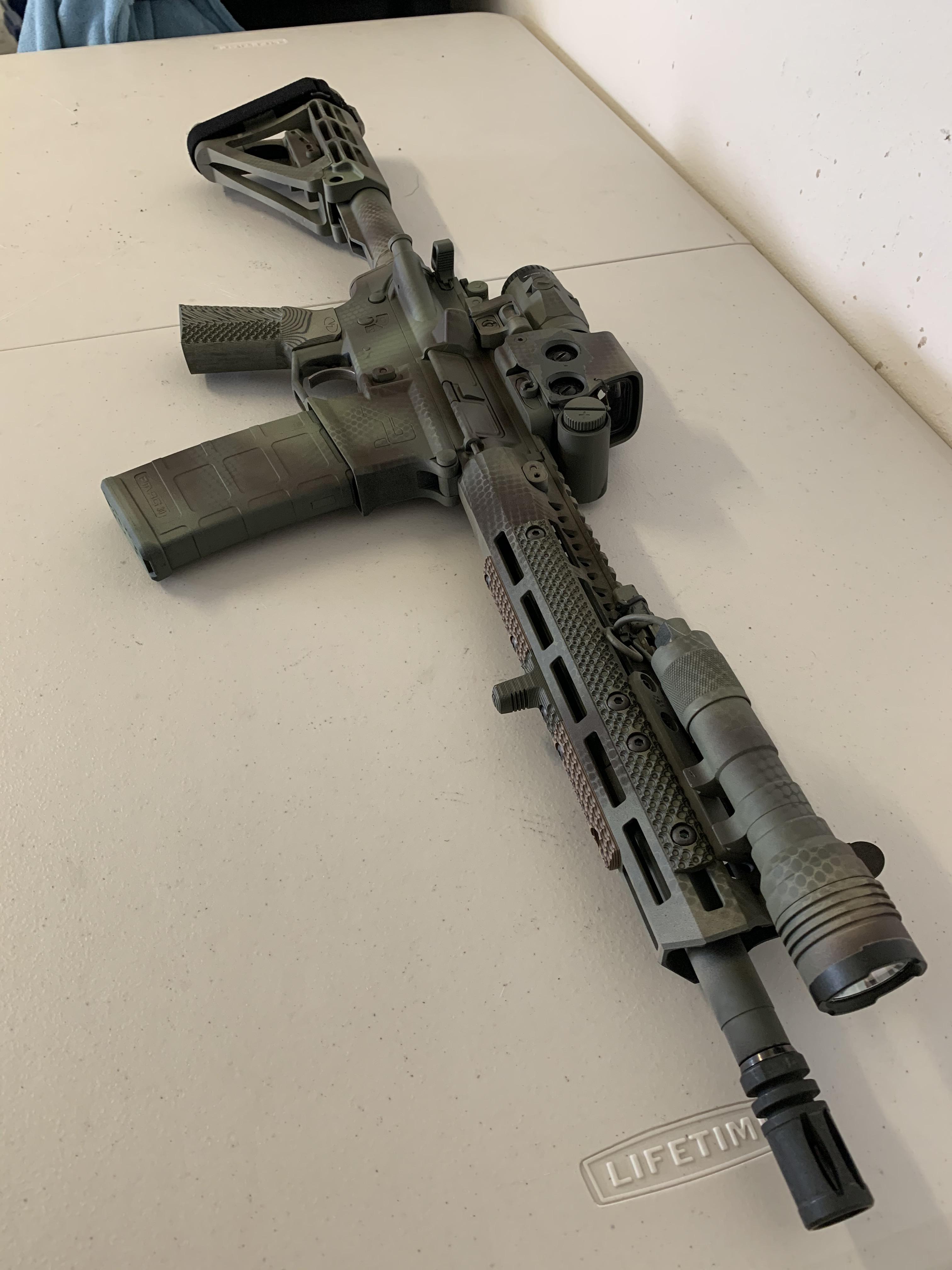 Fresh paint job r/ar15