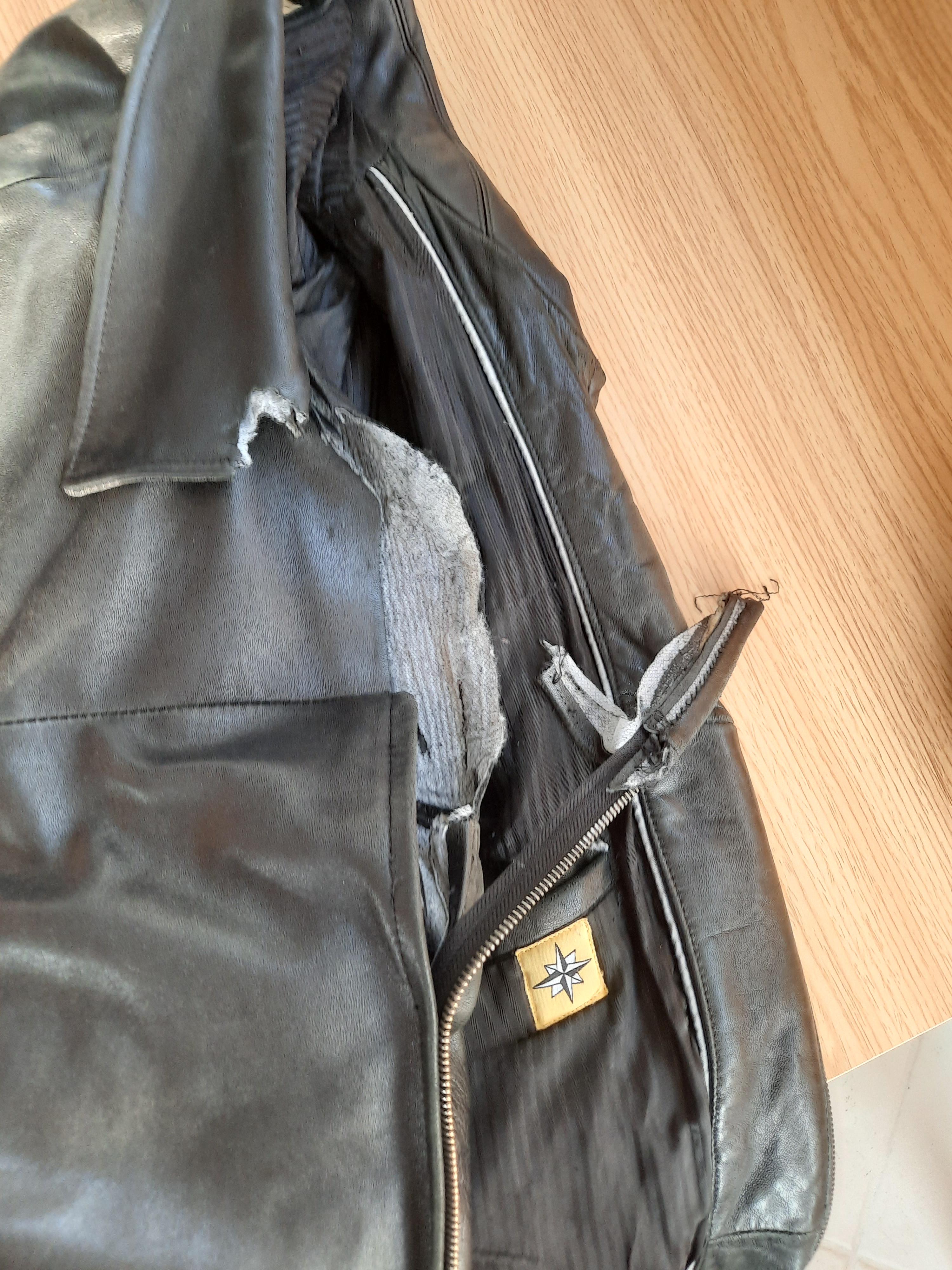 SiL's dog attacked my BiFLish leather jacket; repair or replacement