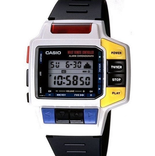 [Casio CMD10] Wrist Remote TV/VCR Controller. 1993 r/Watches