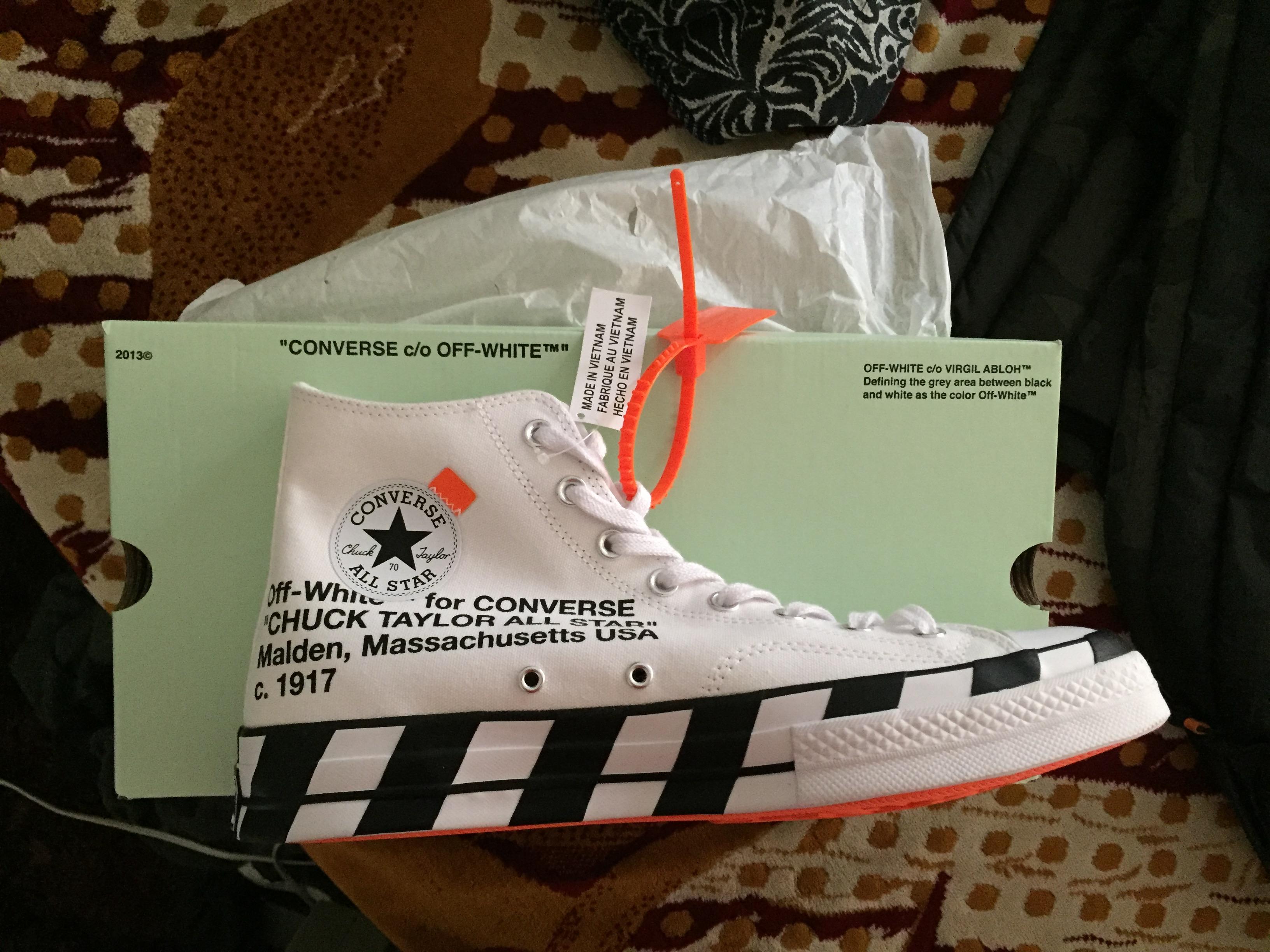 My friend who does not know anything about shoes, won his first ever